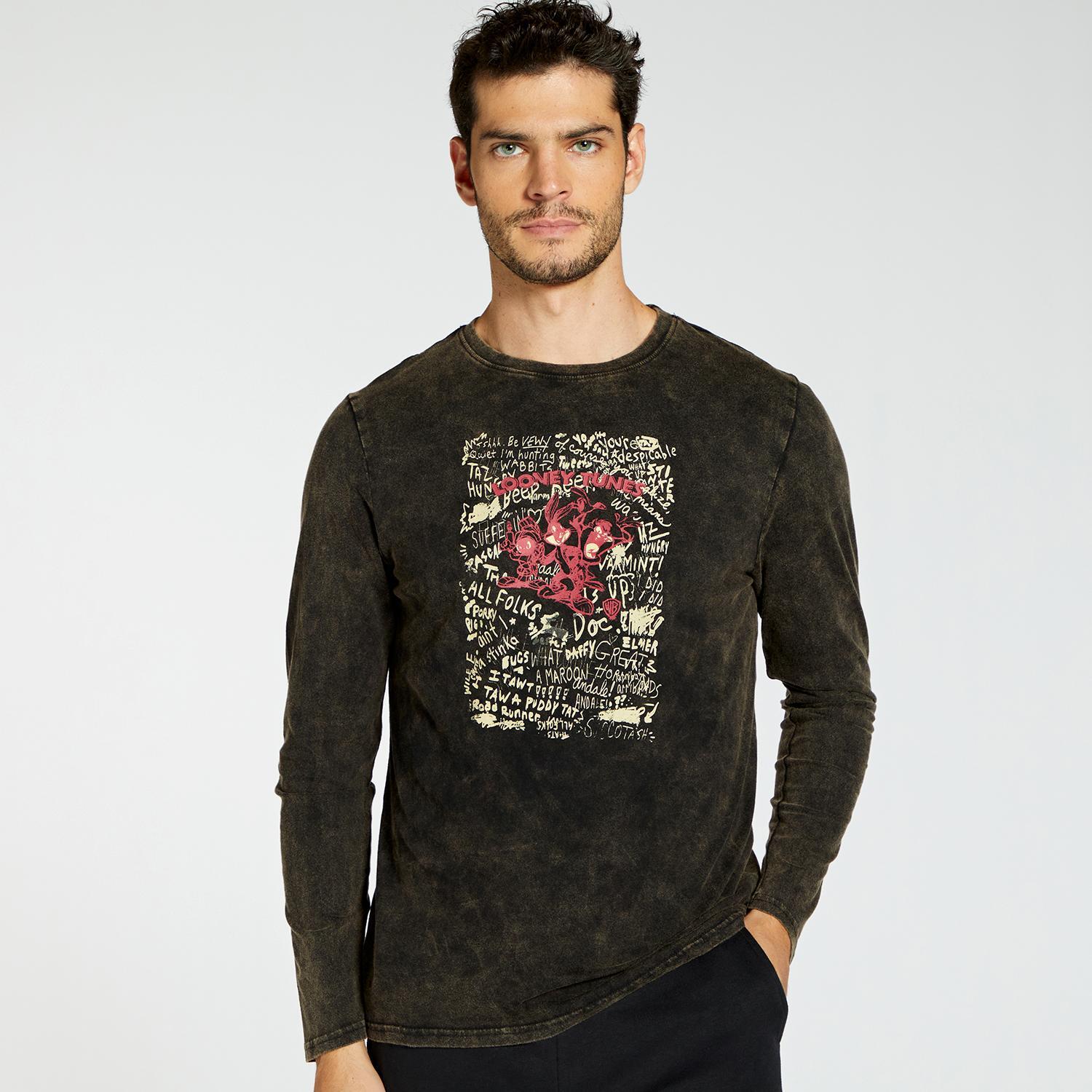 005809-wa Looney Tunes Cro Camiseta M/l - NOIR sports taille M