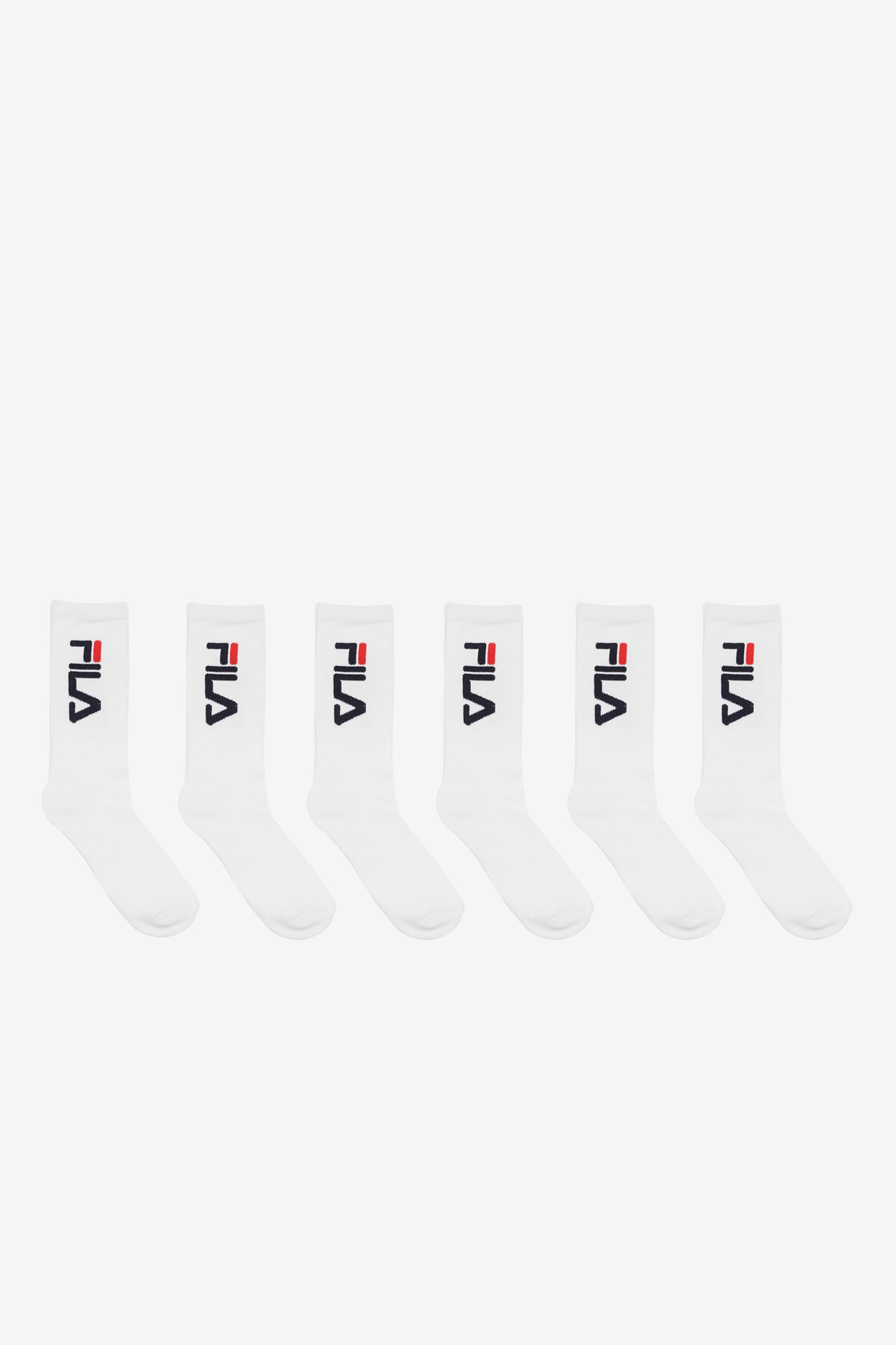 Calcetines Largos Fila - Blanco - Calcetines Hombre