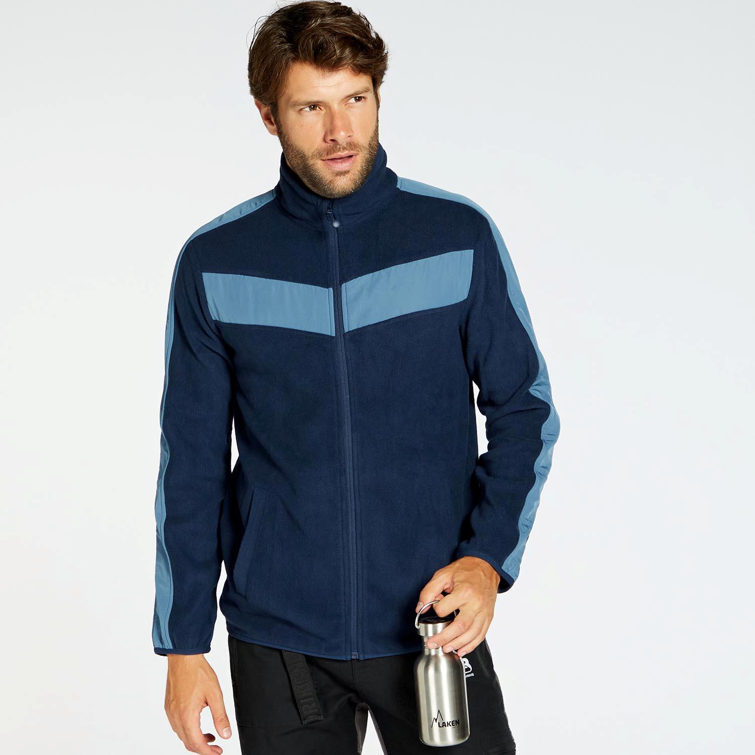 Up Basic - Bleu Marine - Polaire homme sports taille 2XL