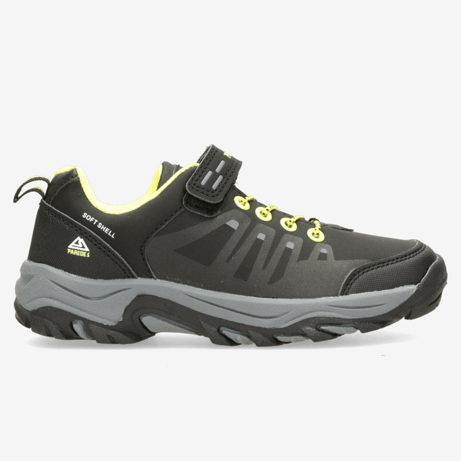 Paredes Abedul - Noir - Chaussures Trekking Garçon sports taille 34