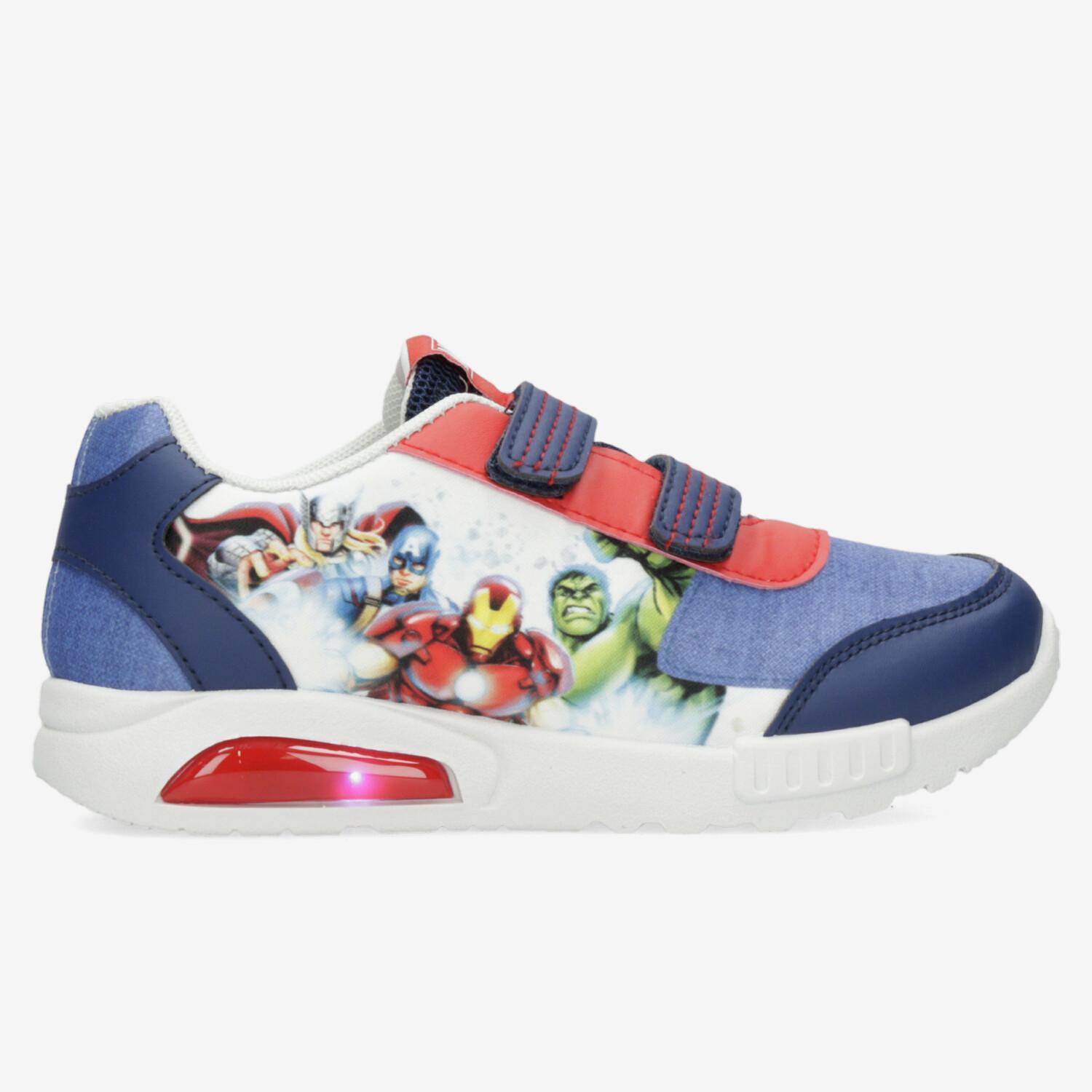 Chaussures Marvel - Bleu - Chaussures lumière fille sports taille 29
