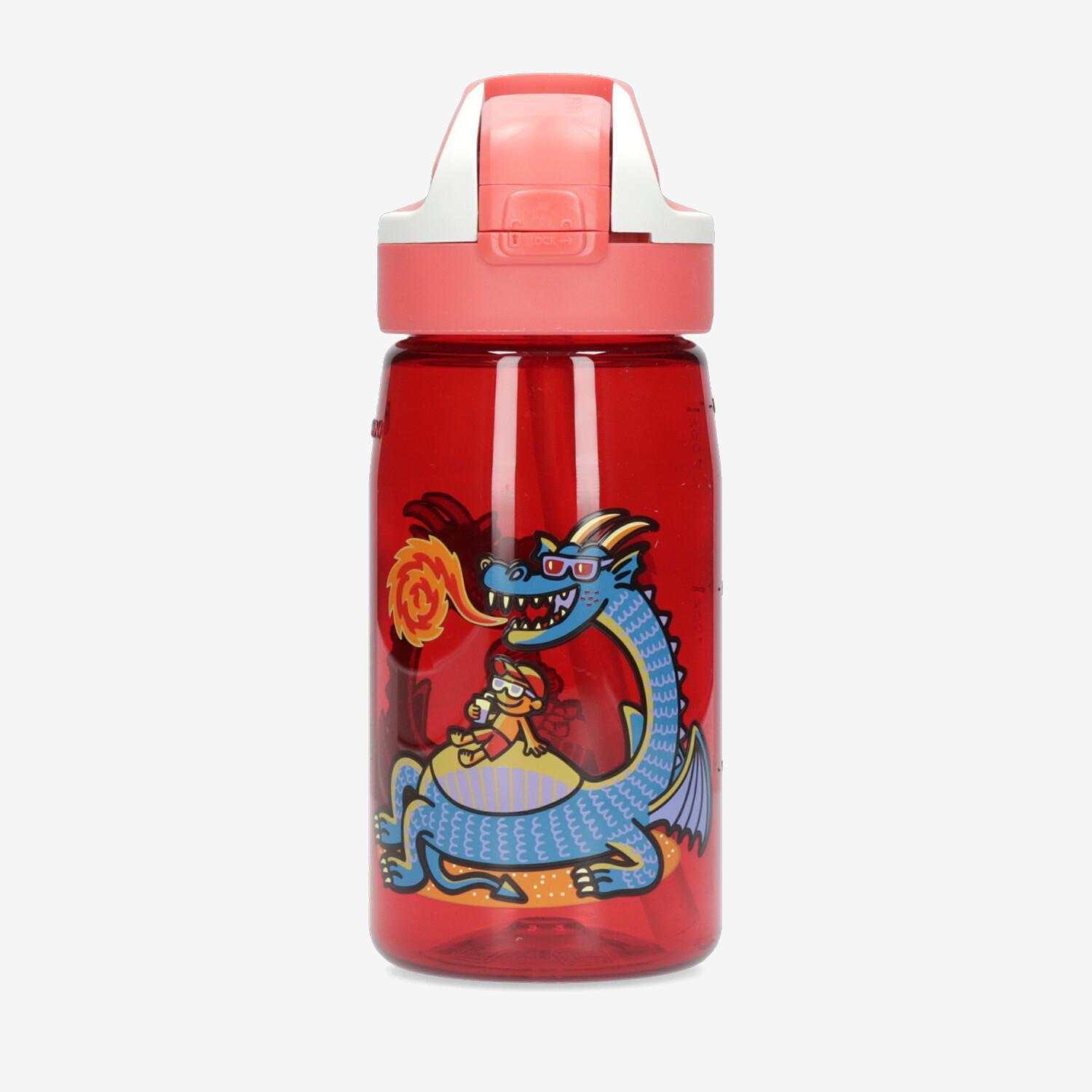Laken Tritan Dragon 0,45L-Rouge-Bouteille Enfant sports taille UNICA