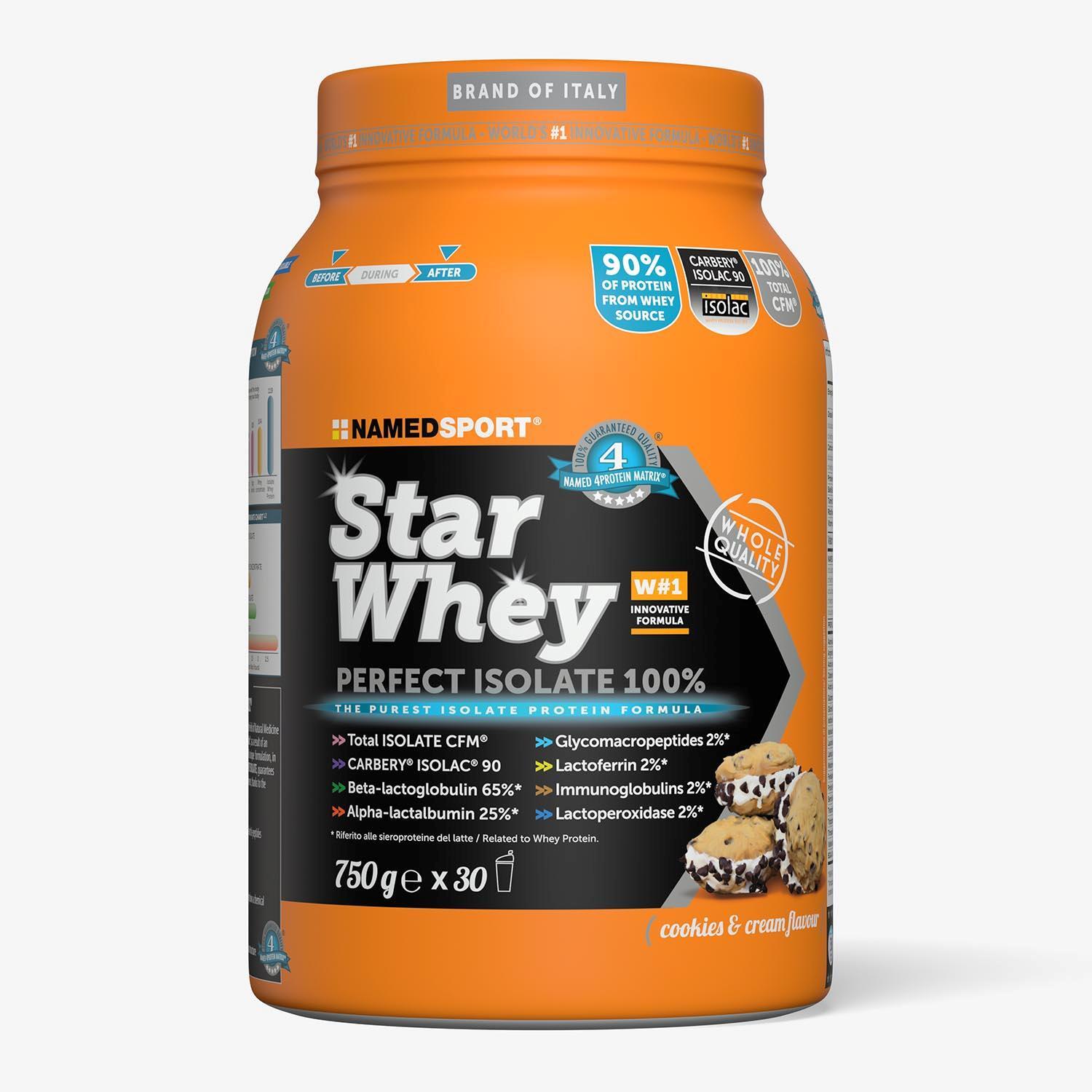 Namedsport Star Whey - Único - Cookies 750g tamanho UNICA