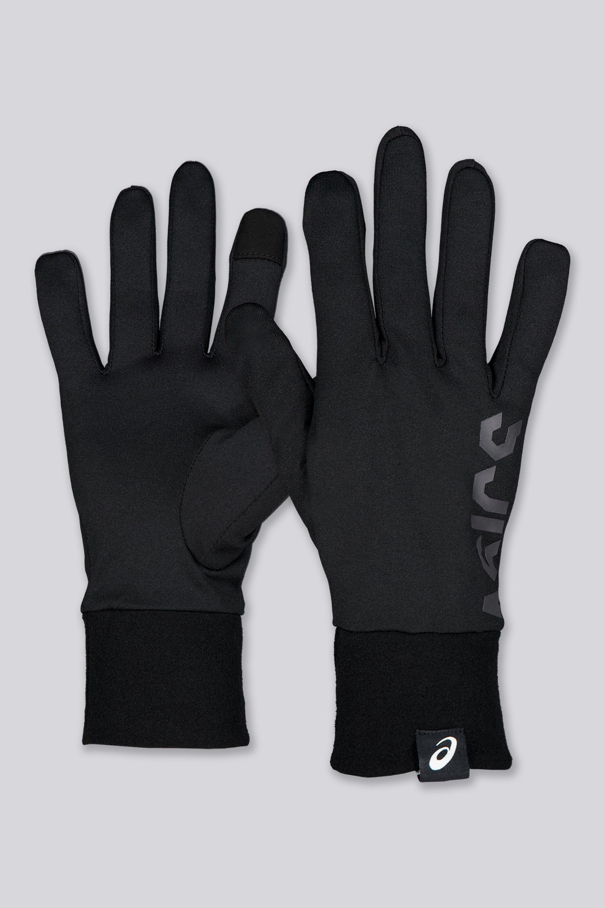 Guantes Running Asics - Negro - Guantes Térmicos talla
