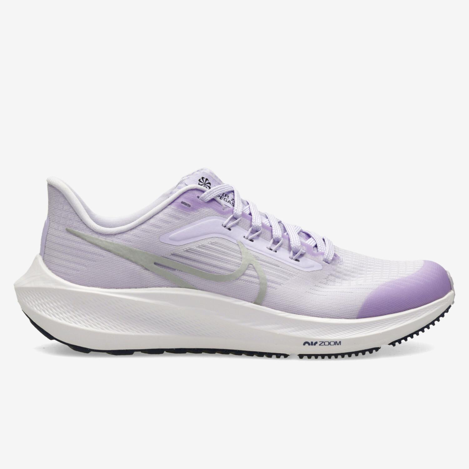 Nike Air Zoom Pegasus 39 - Malva - Zapatillas Running Chica