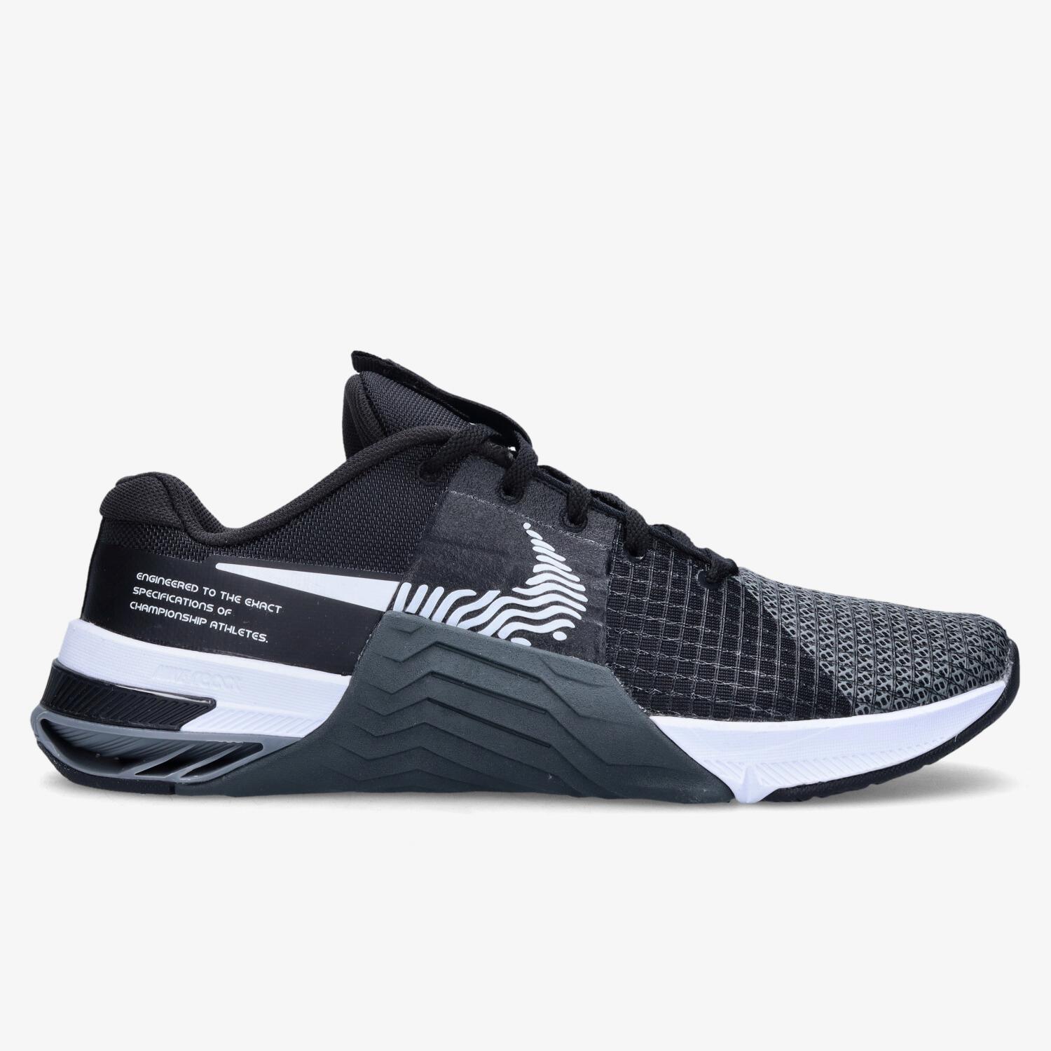 Nike 8 - Negro - Zapatillas Fitness Hombre | Sprinter