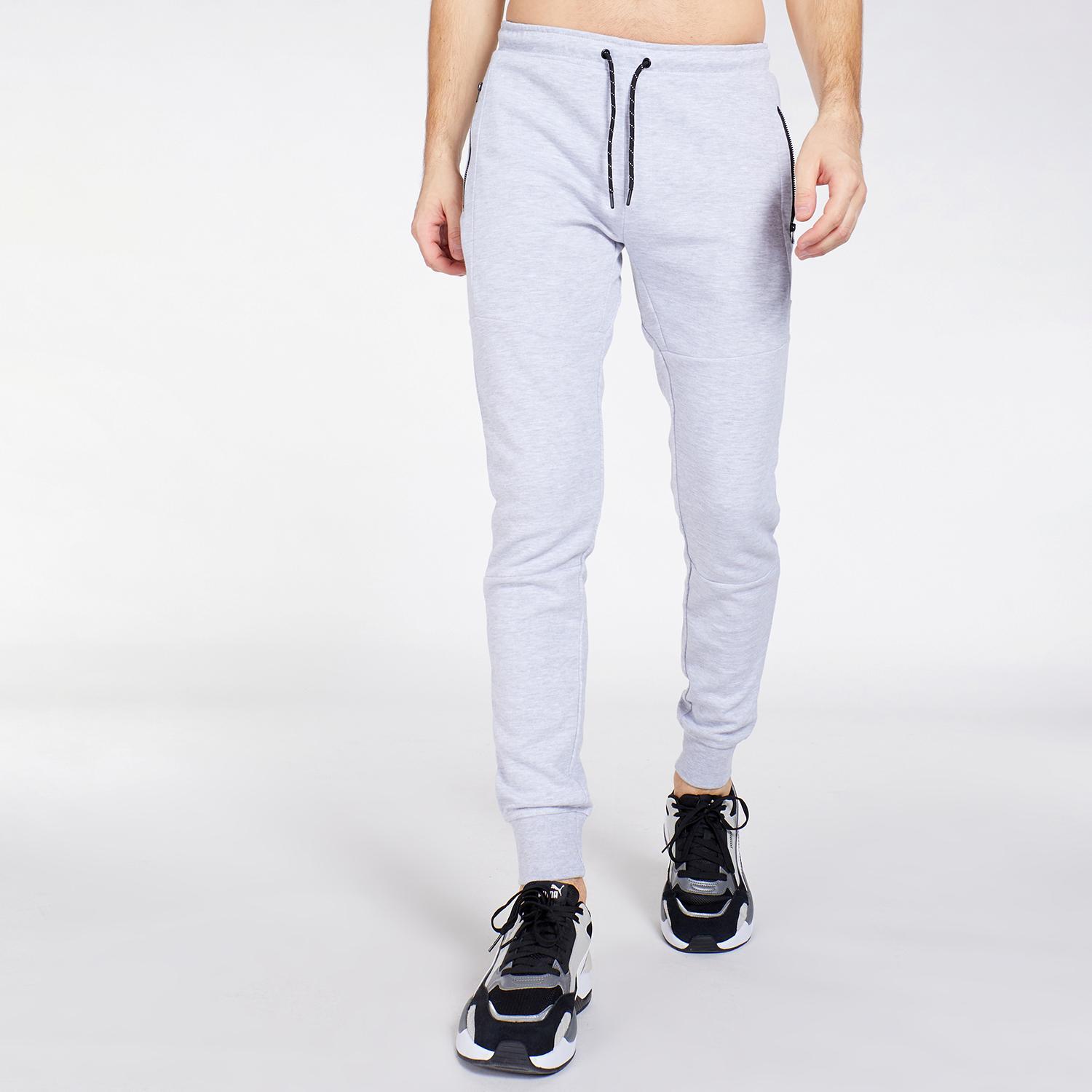 Pantalón de chándal con cremallera gris-WILL AIR – JACK & JONES Madrid