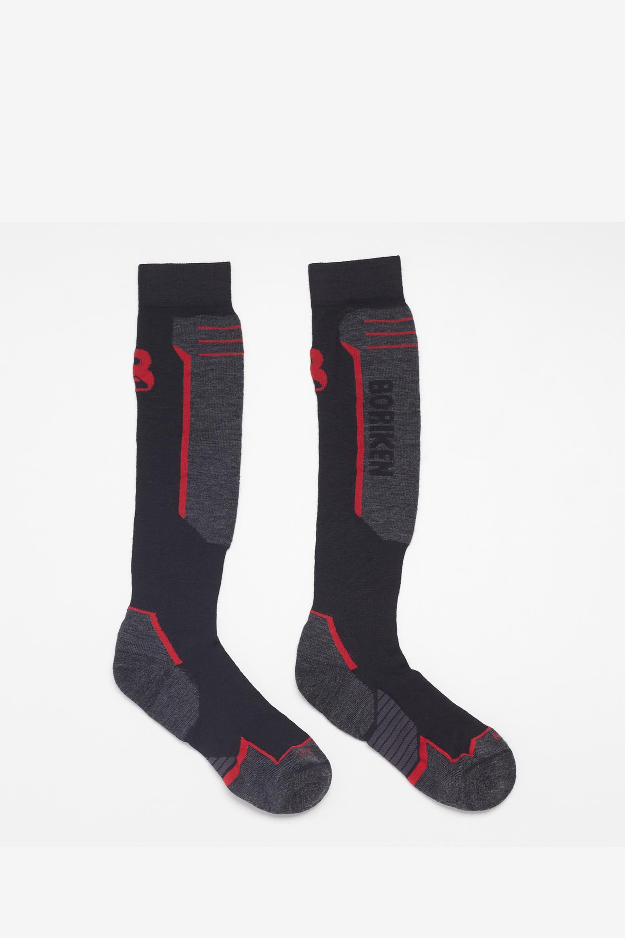 Ski Super Tech - Negro - Calcetines Esquí Hombre talla