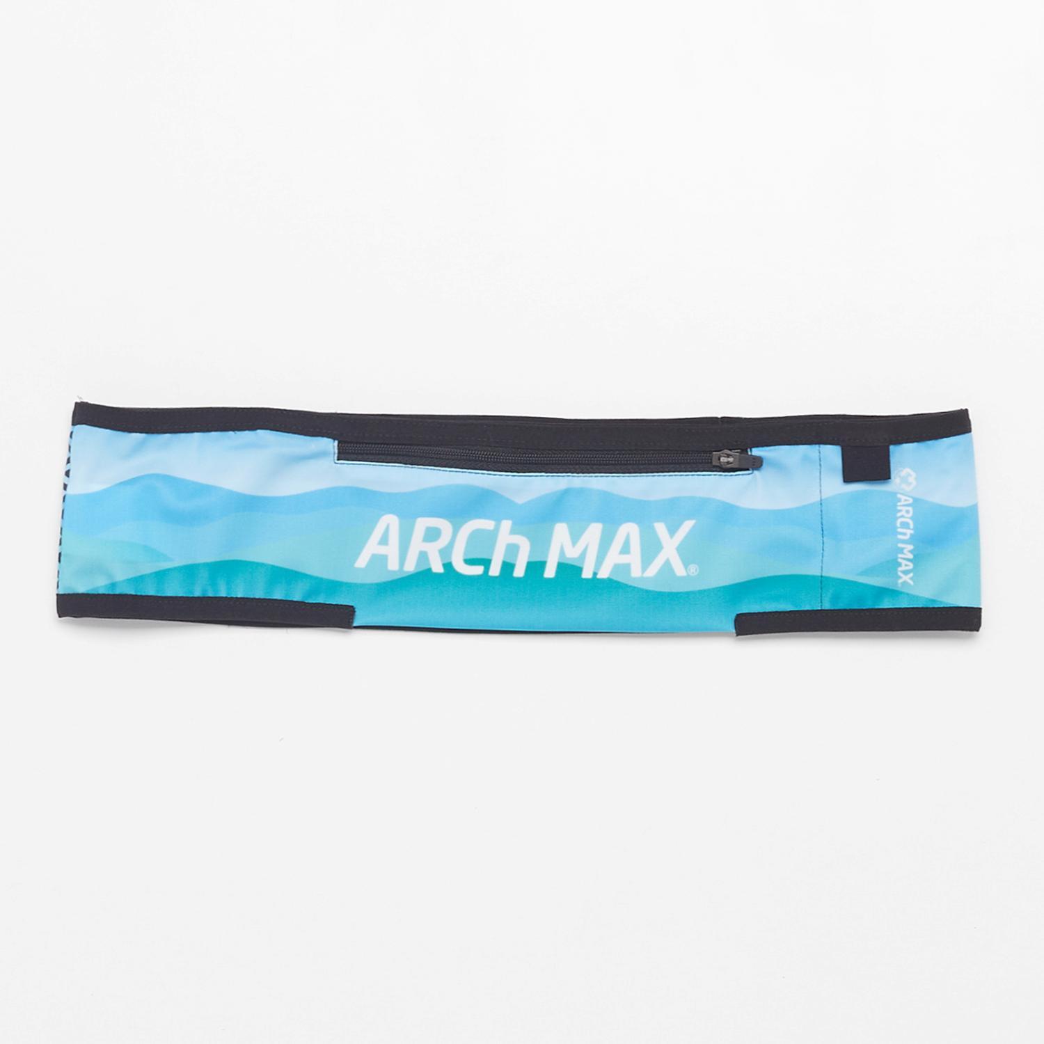 Sacoche Running Arch Max Pro Zip - Bleu - Ceinture Running sports taille L/XL