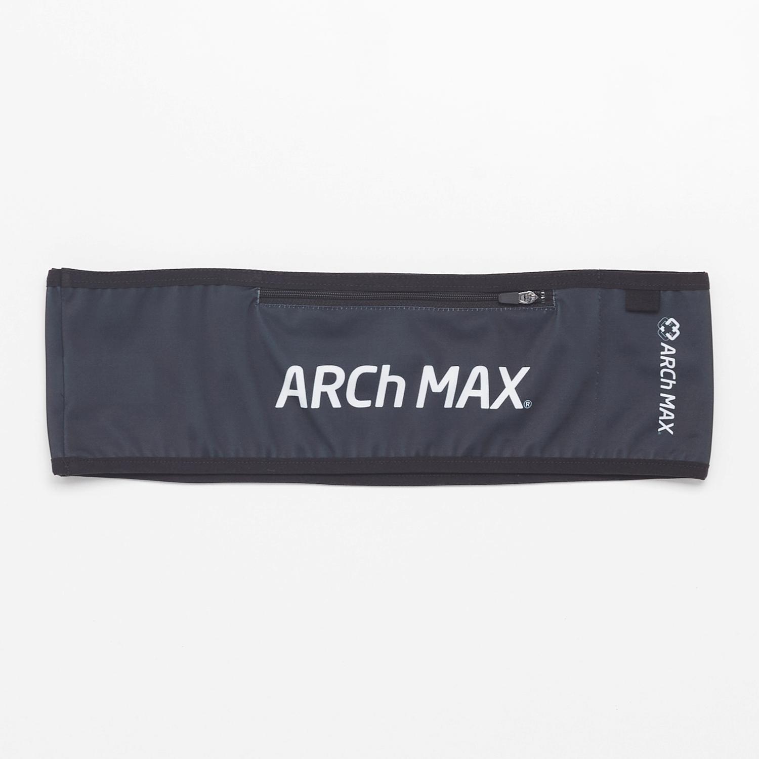Sacoche Running Arch Max Pro Zip Plus - Noir - Ceinture Running sports taille S/M
