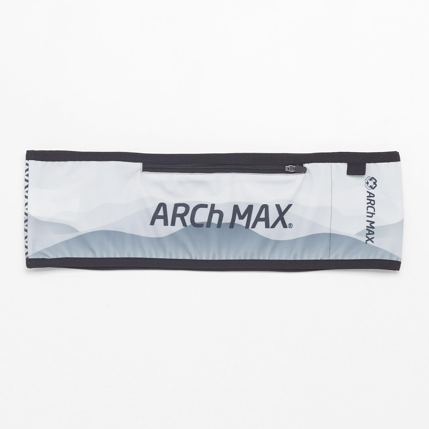Sacoche Running Arch Max Pro Zip Plus - Gris - Ceinture Running sports taille S/M