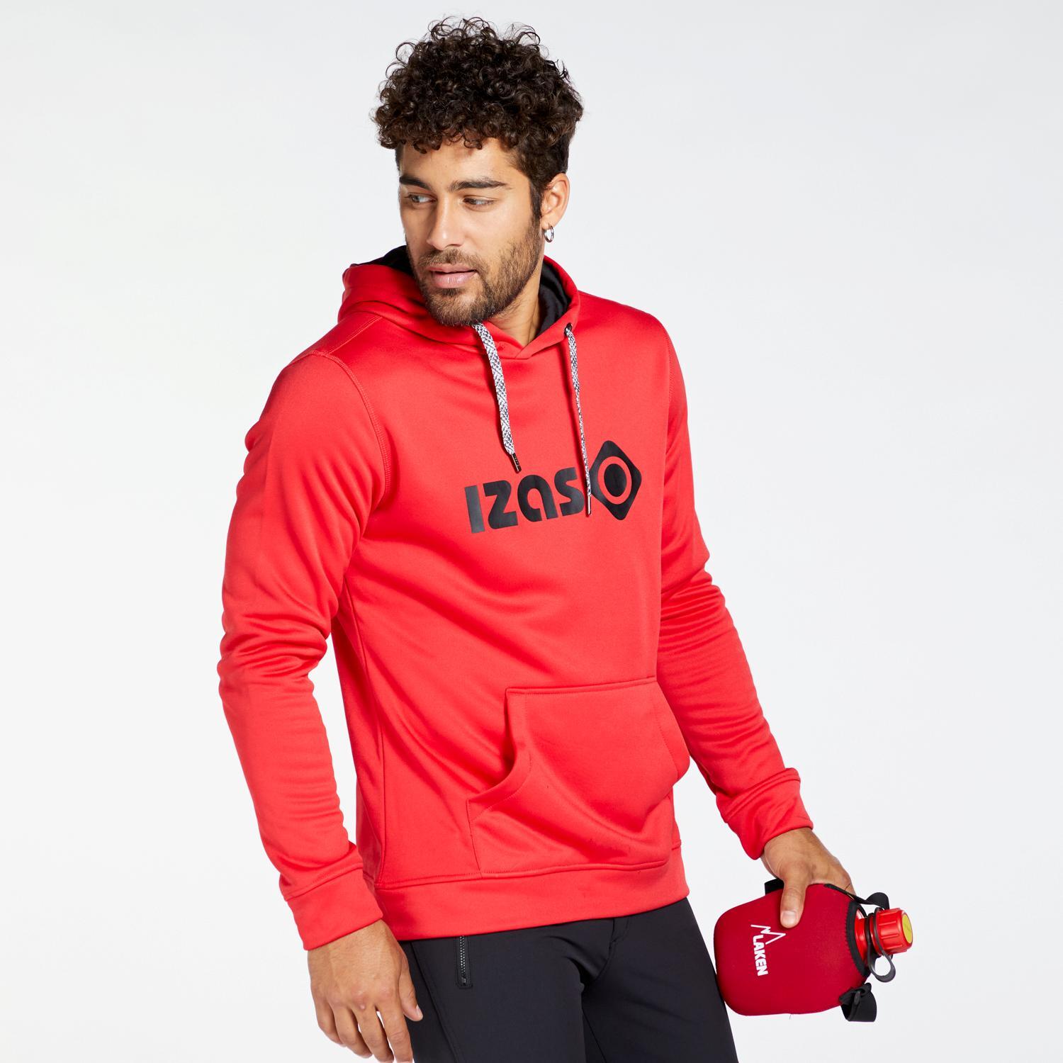 Izas Letnx - Rouge - Sweat à Capuche Homme sports taille XL