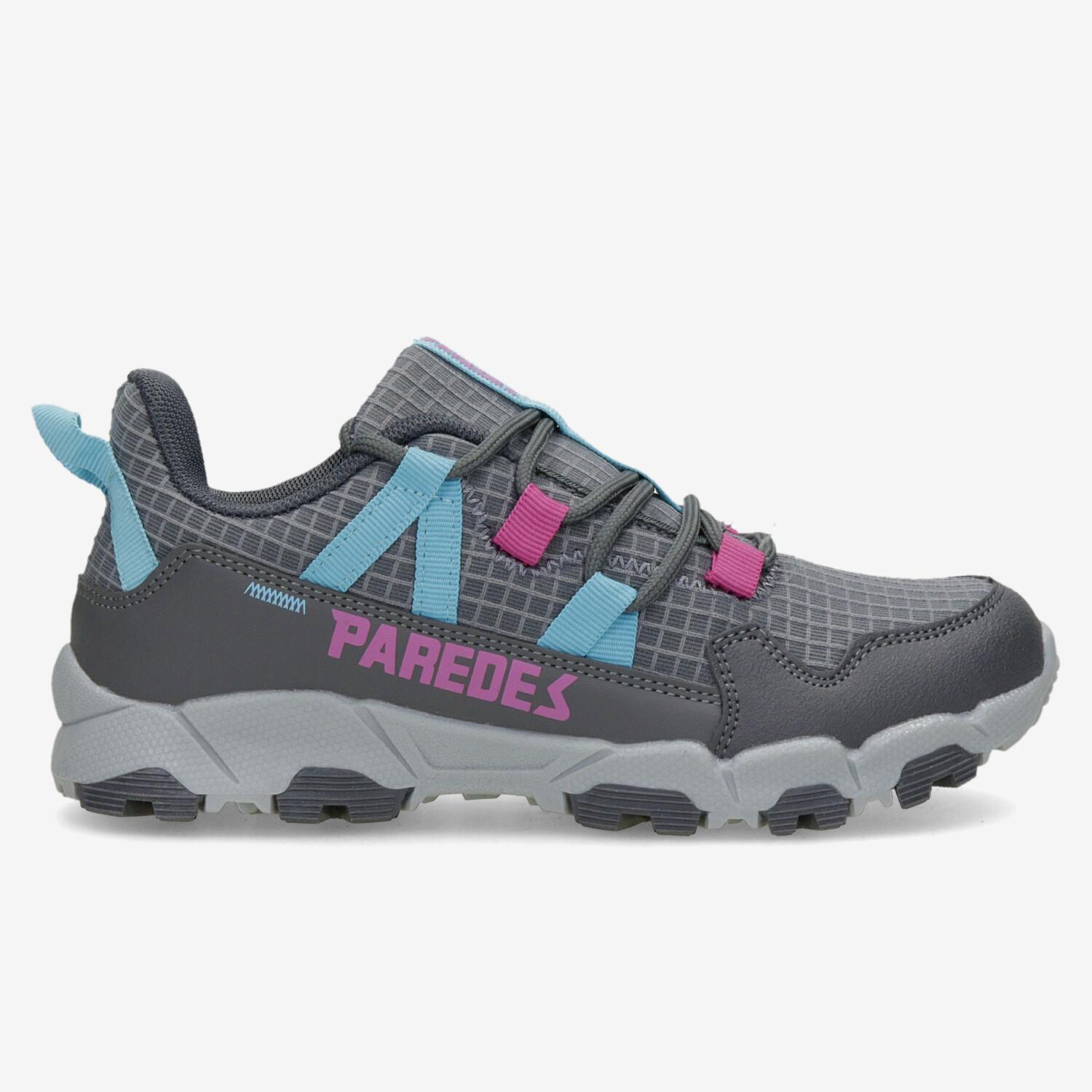 Paredes Tragacete - Gris - Chaussures Trekking Garçon sports taille 35