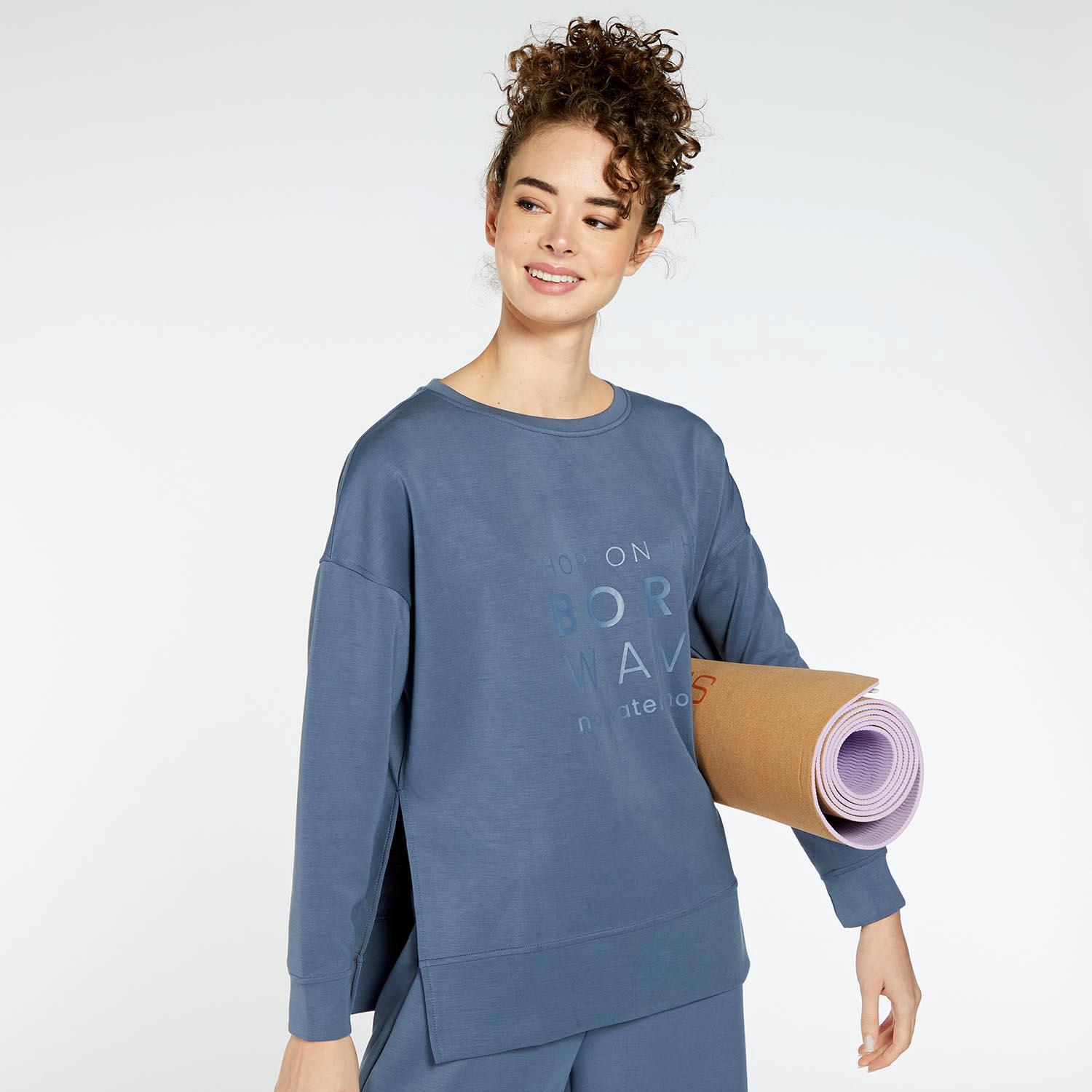 Born Living Yoga Baddha - Bleu marine - Sweat-shirt sports MKP taille UNICA
