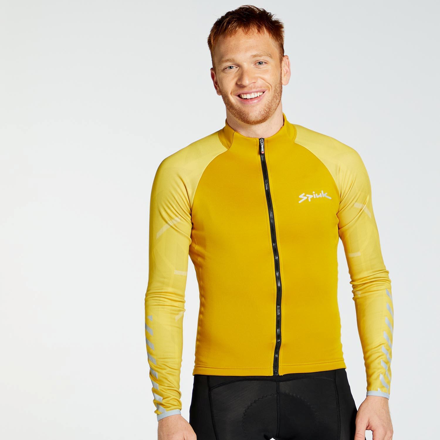 Spiuk Top Ten - Ocre - Maillot Cyclisme Homme sports taille M
