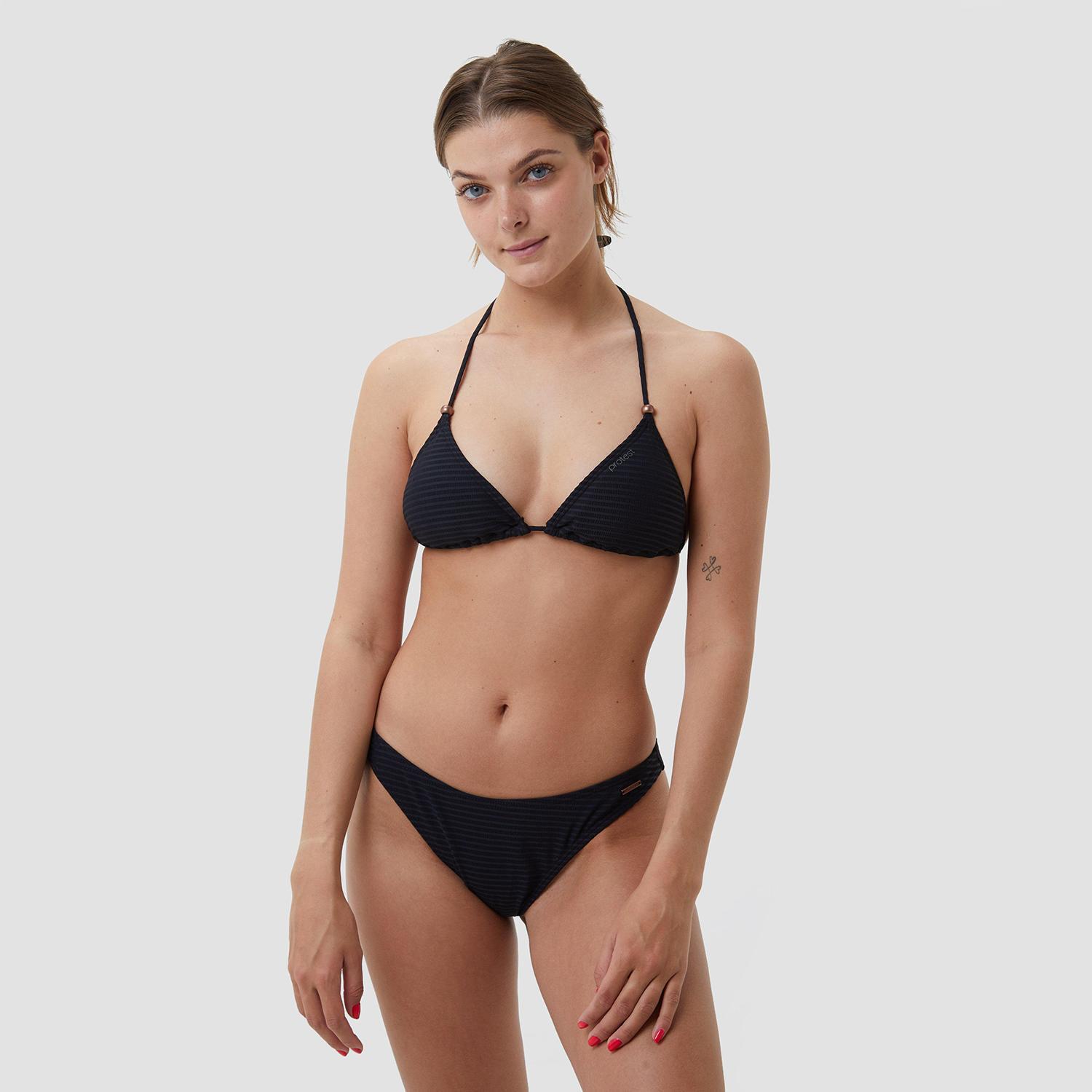 Mix Timaru - Negro - Top Bikini Triángulo Mujer talla