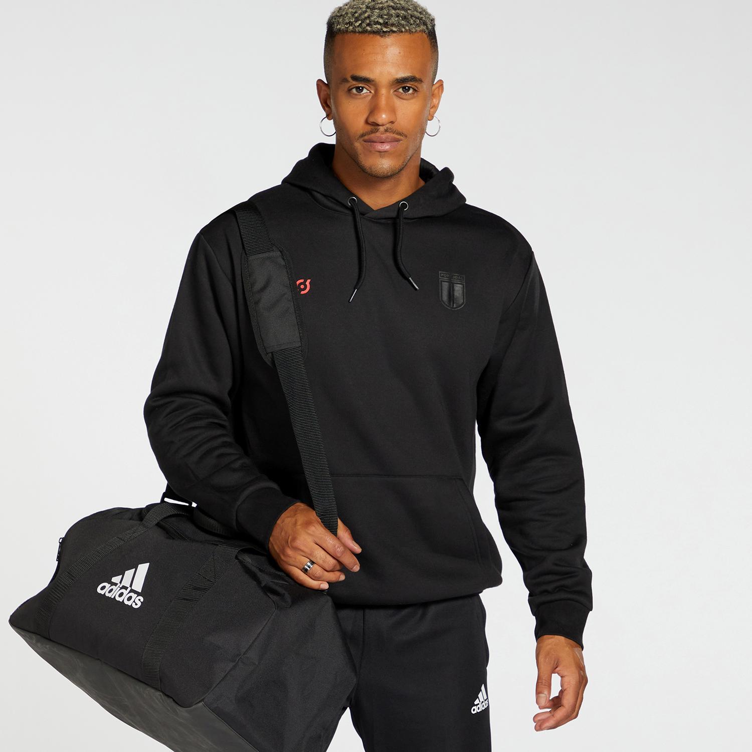 Sweat Portugal Team Quest - Noir - Sweat à Capuche Homme sports taille S