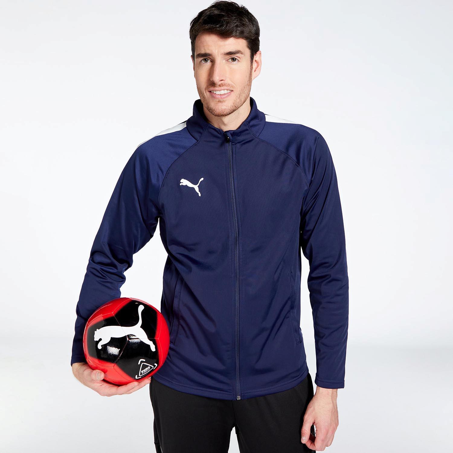 Puma Teamliga - Marino - Sudadera Fútbol Hombre talla S