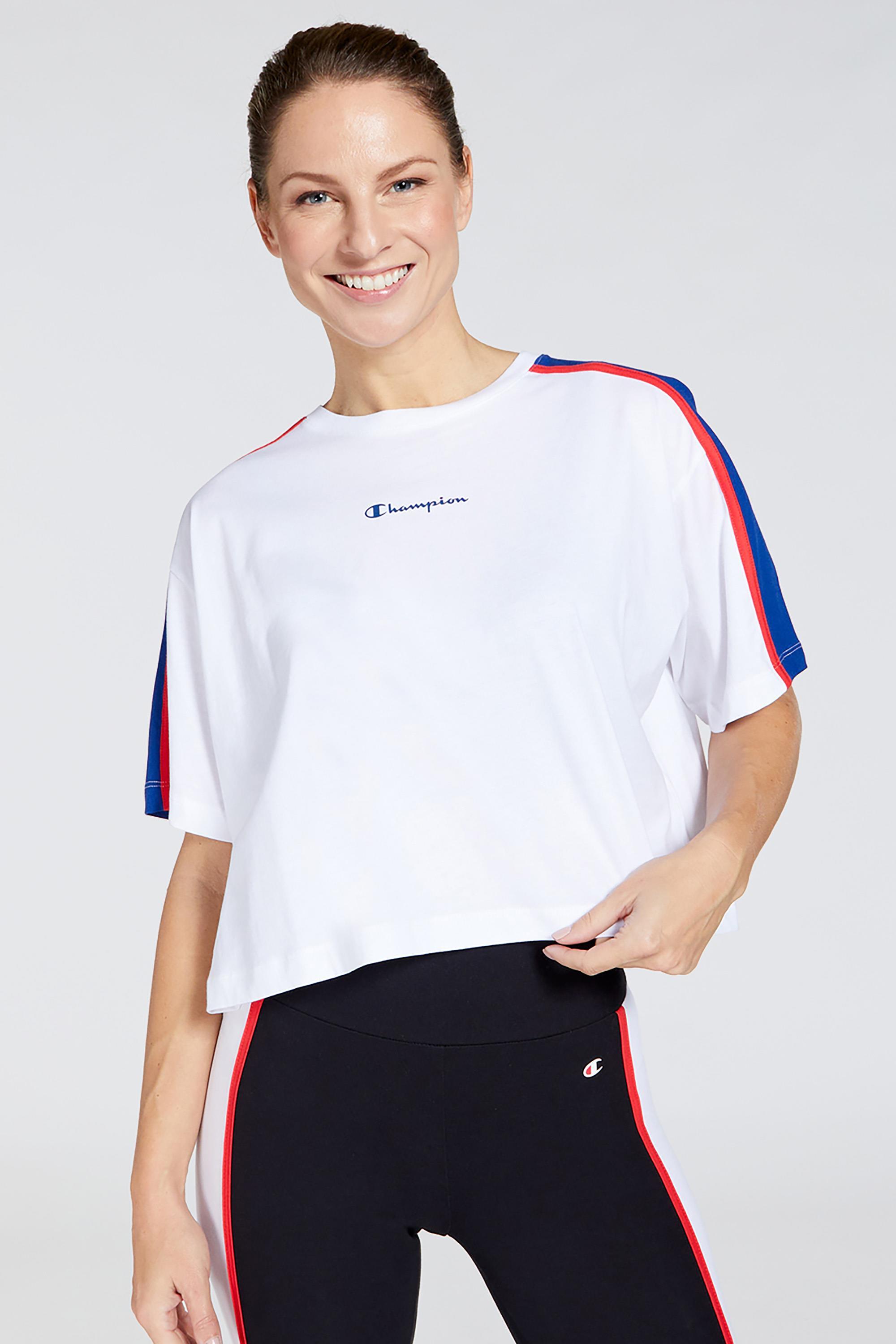 Champion Heritage - Blanco - Camiseta Mujer talla XL