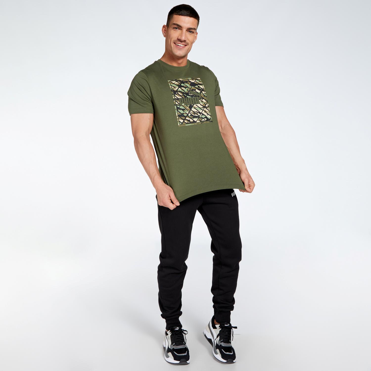 Puma T-shirt Groen T-shirt Heren