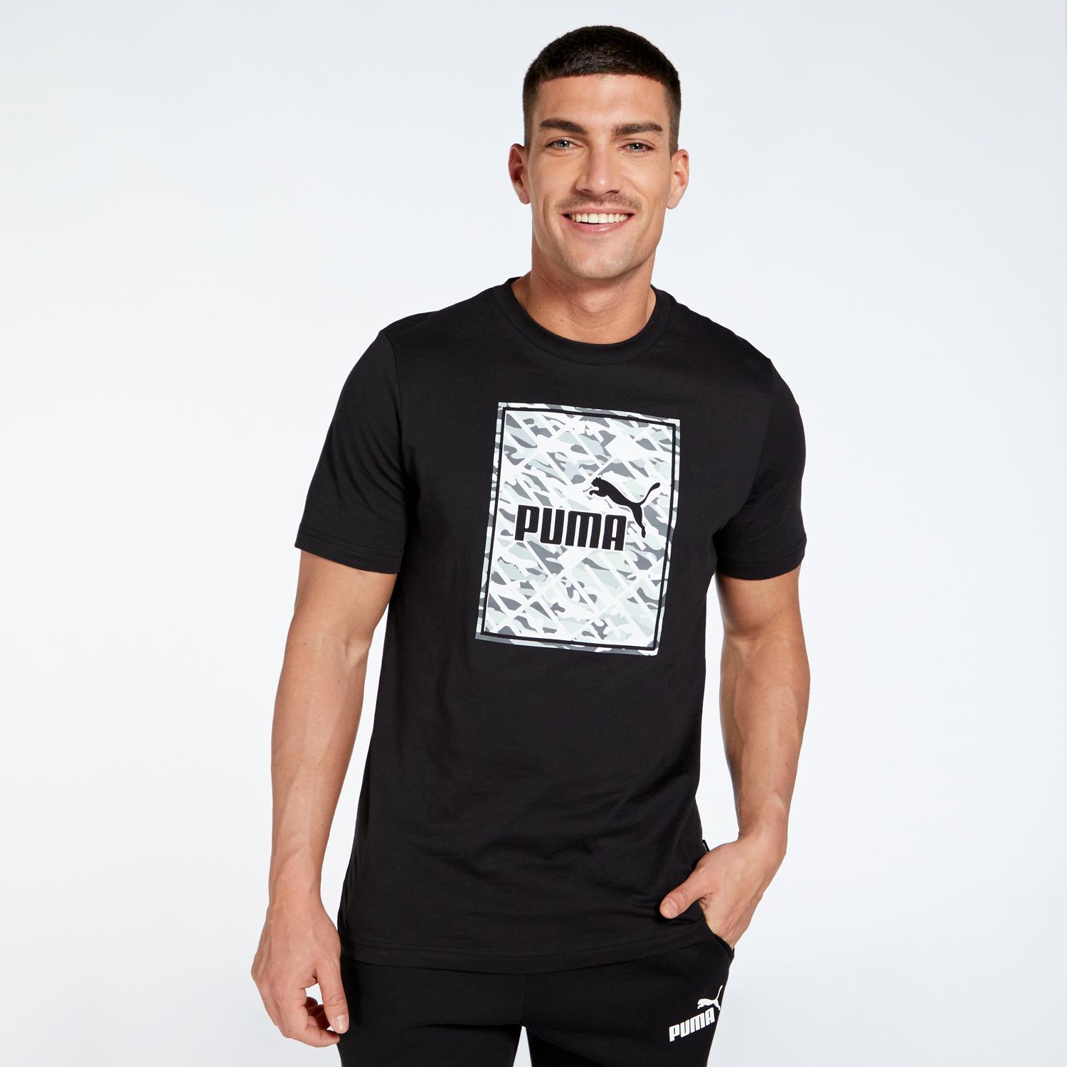 Testificar Leia silencio Camiseta Puma - Negro - Camiseta Hombre | Sprinter