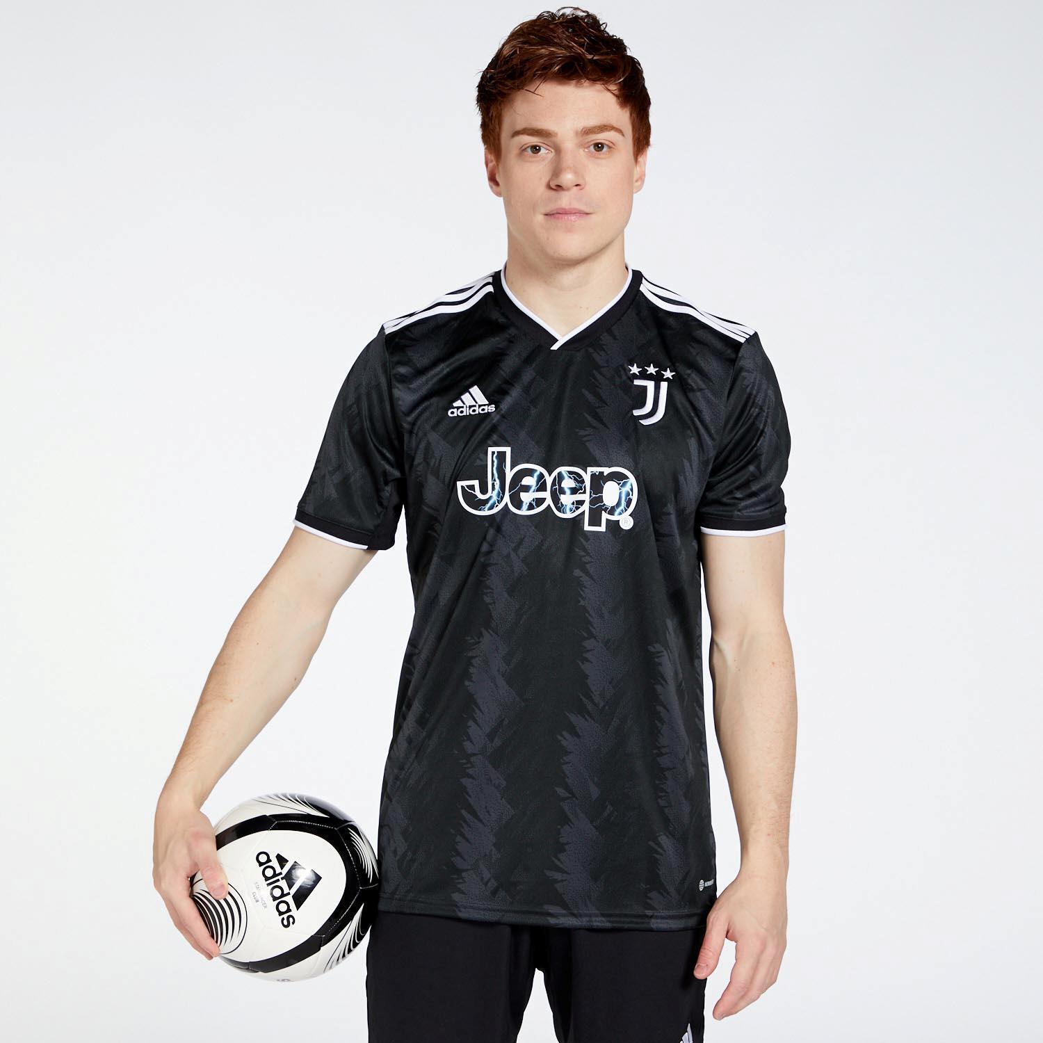 Adidas T-shirt Juventus 2ª Tenue 22 23 Zwart Voetbalshirt Heren