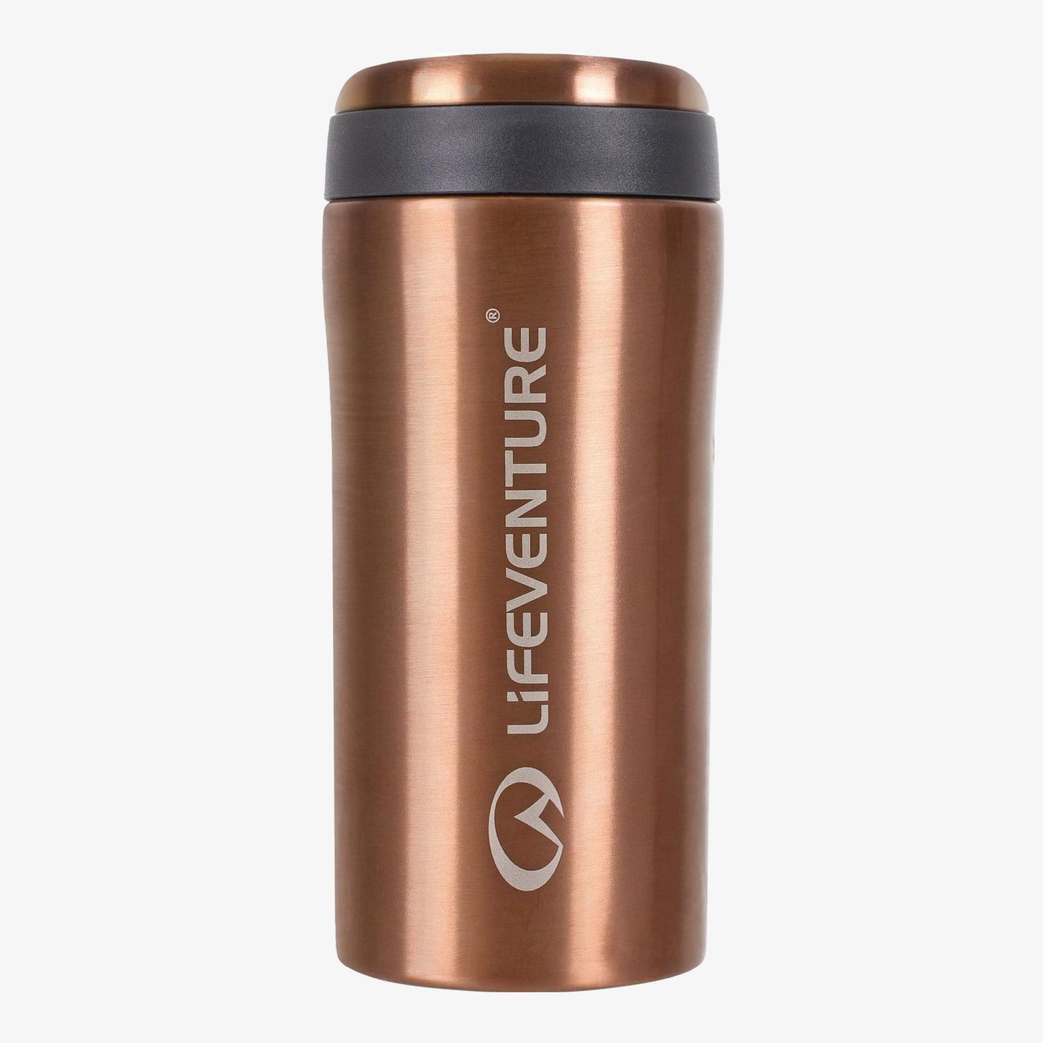 Termo 0,3L. Lifeventure - Marron - bouteille thermique sports taille T.U.