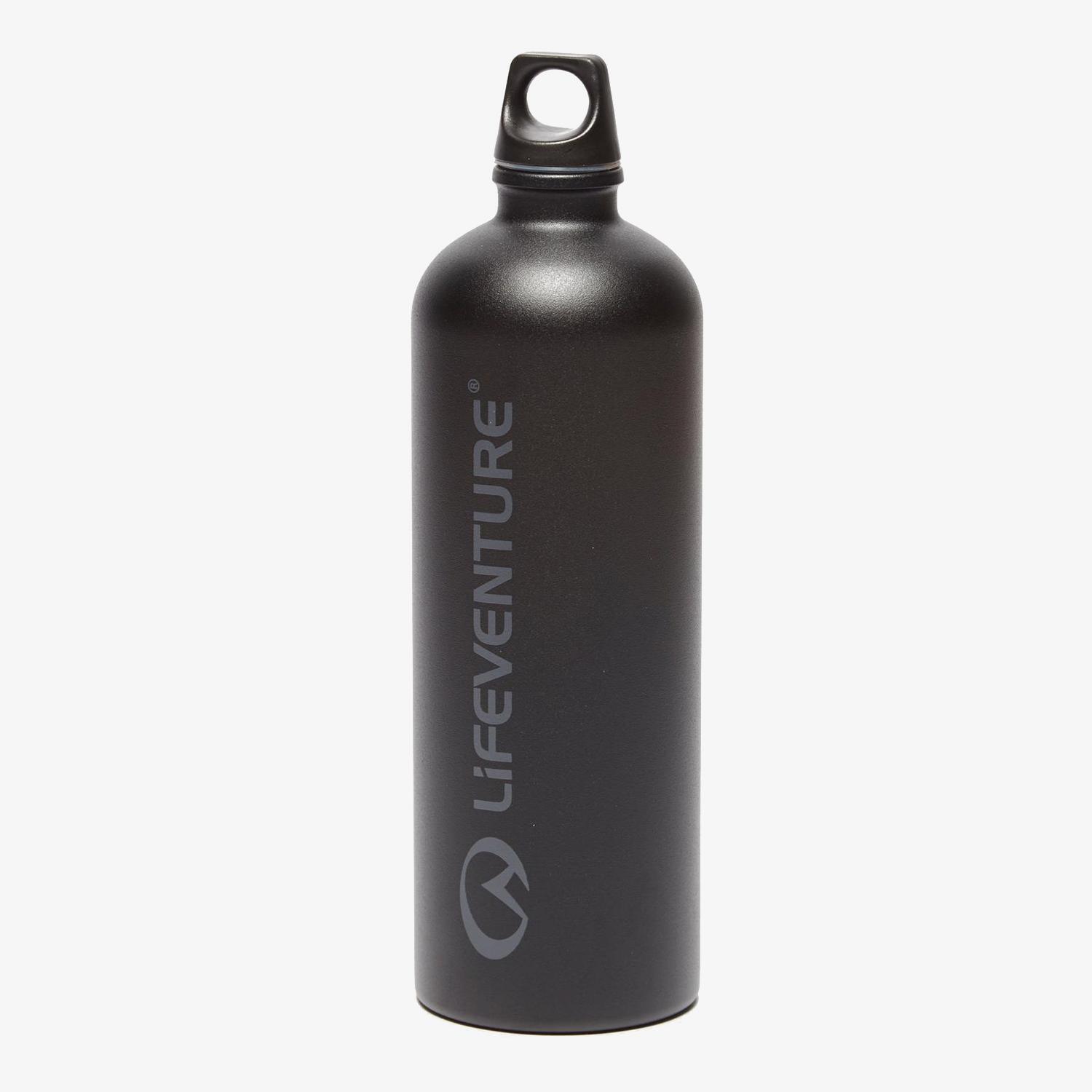 Bouteille Thermos 1l. Lifeventure - Noir - Bouteille Acier Inoxidable sports taille T.U.