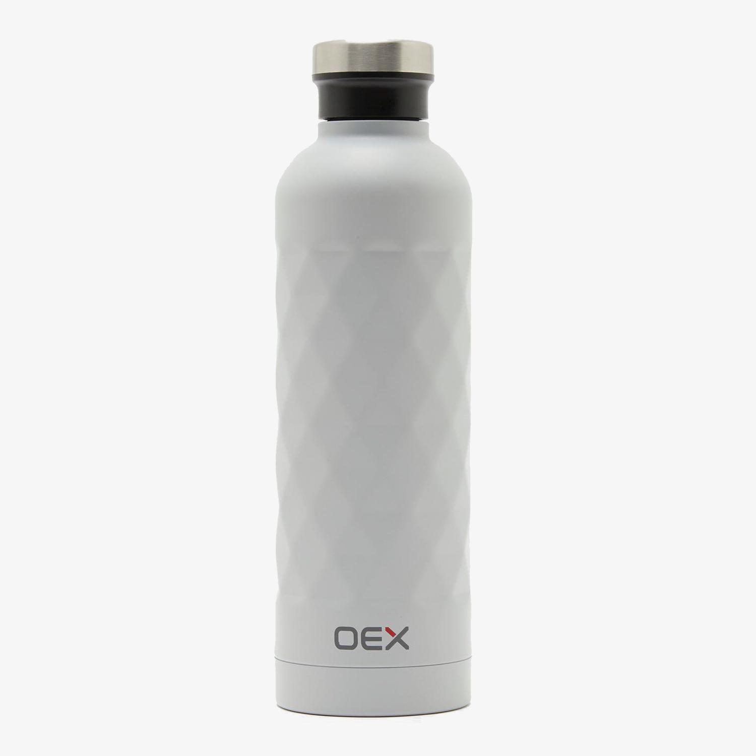 Oex Double Wall Bottle - Cinza - Garrafa 750ML tamanho UNICA