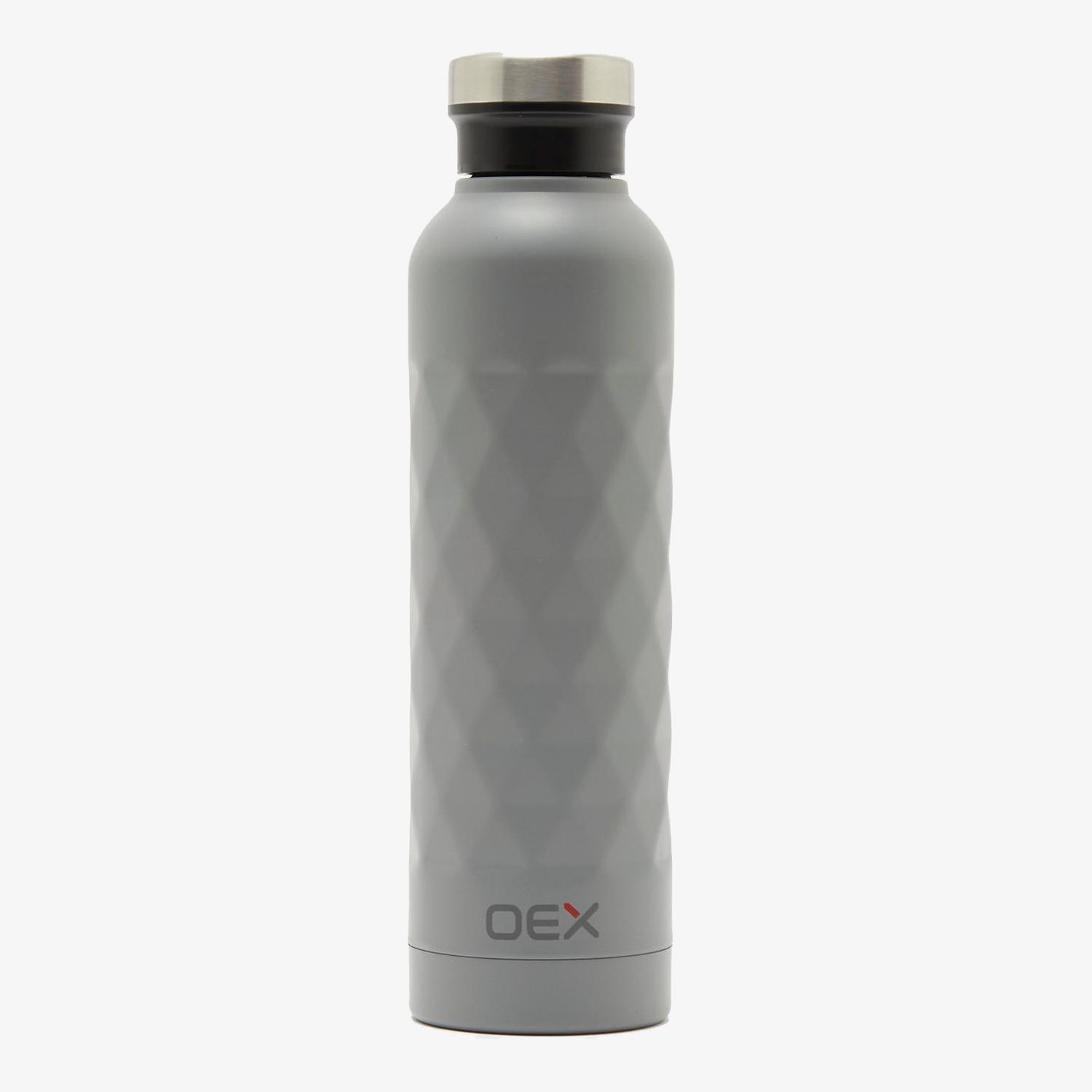 Oex Double Wall Bottle - Cinza - Garrafa 500ML tamanho UNICA