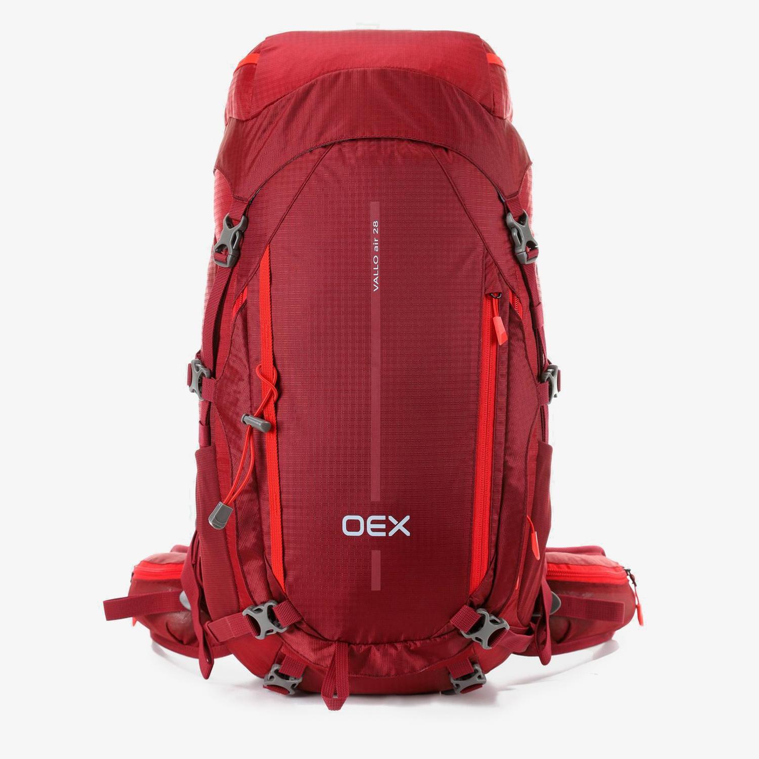 Oex Vallo Air 28l. - Rouge - Sac à dos Montagne sports taille UNICA