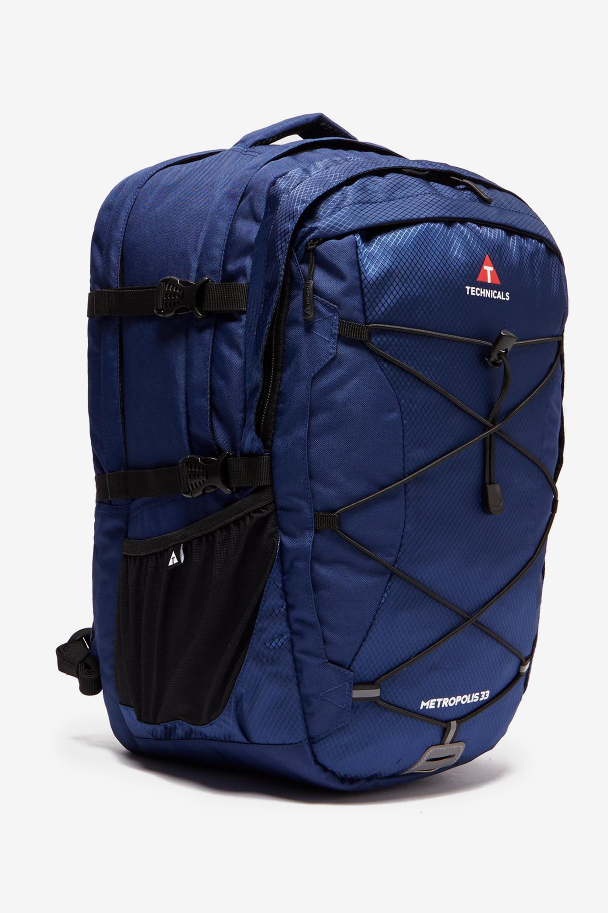 Technicals Metropolis 33L - Azul - Mochila Montanha tamanho UNICA