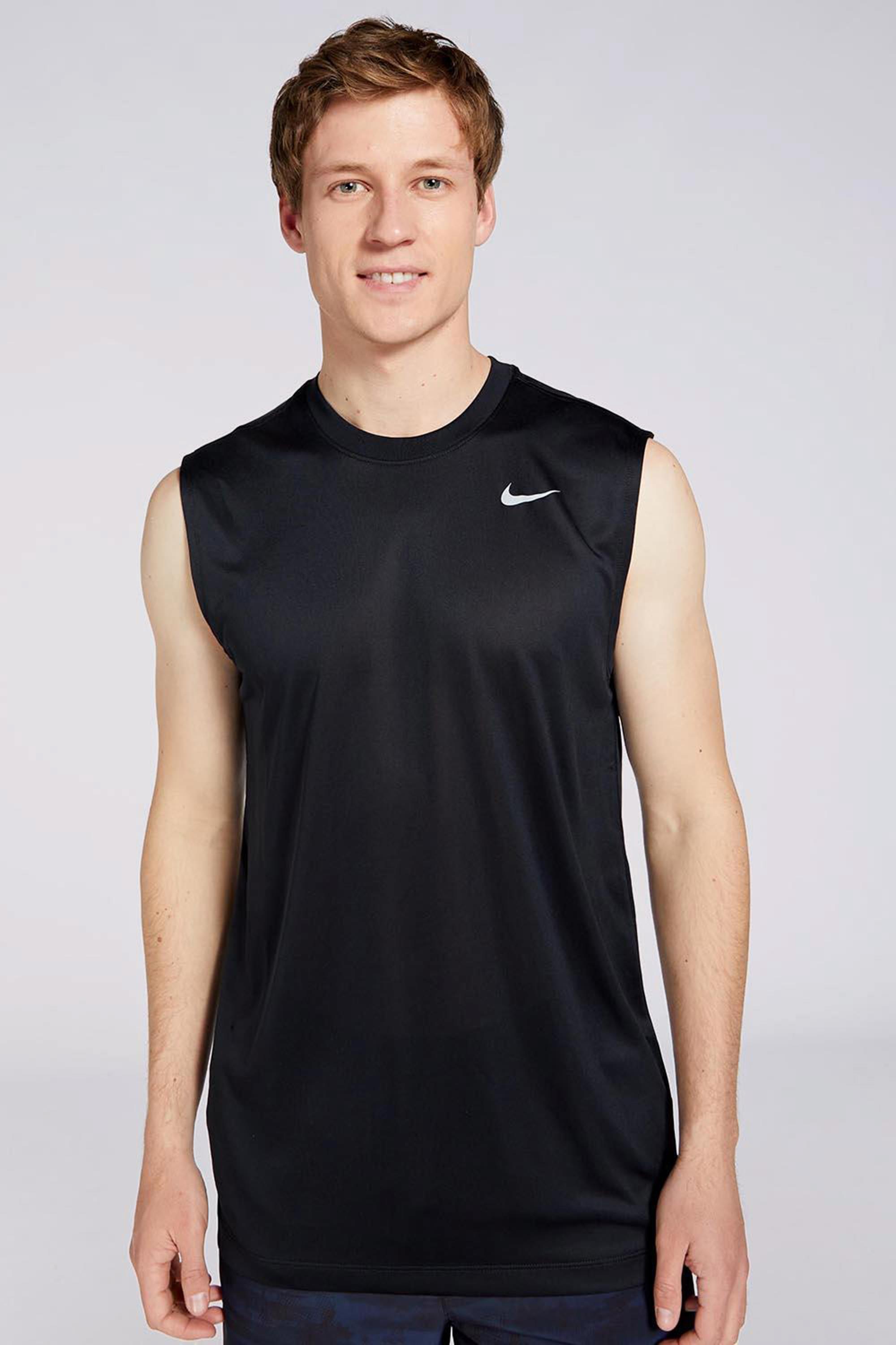 Nike Legend - Camisola Sem Mangas Pequeno Homem Preto
