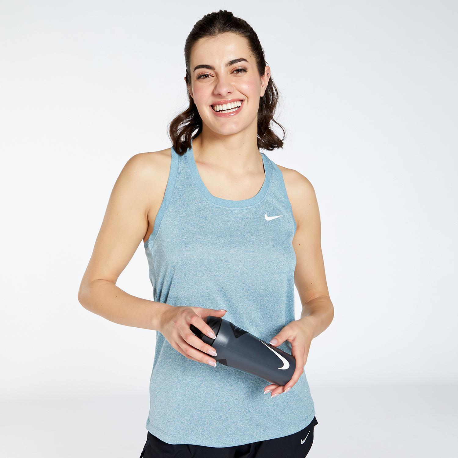 Nike - Azul - Camiseta Running Mujer | Sprinter