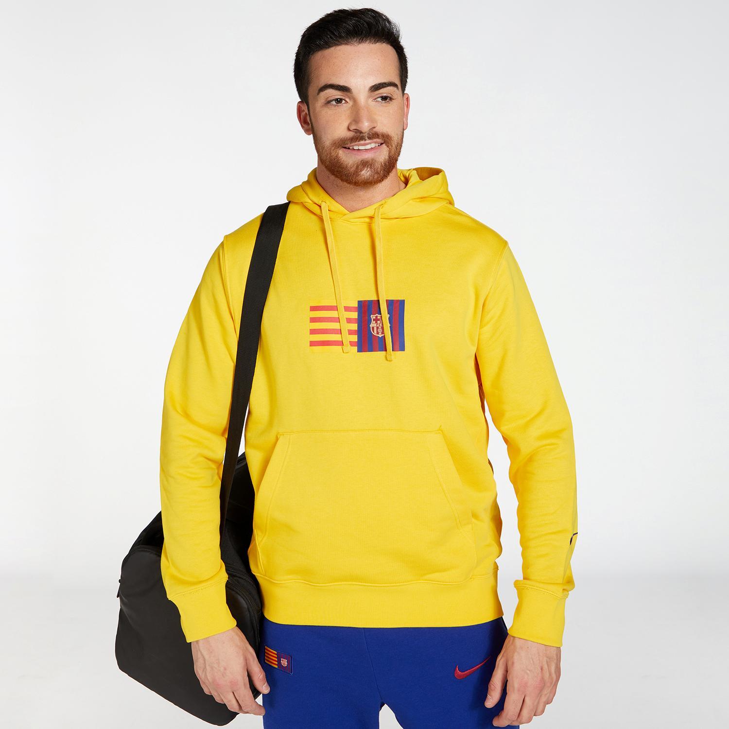 Barcelona 22/23 - Amarillo - Sudadera Fútbol Hombre talla