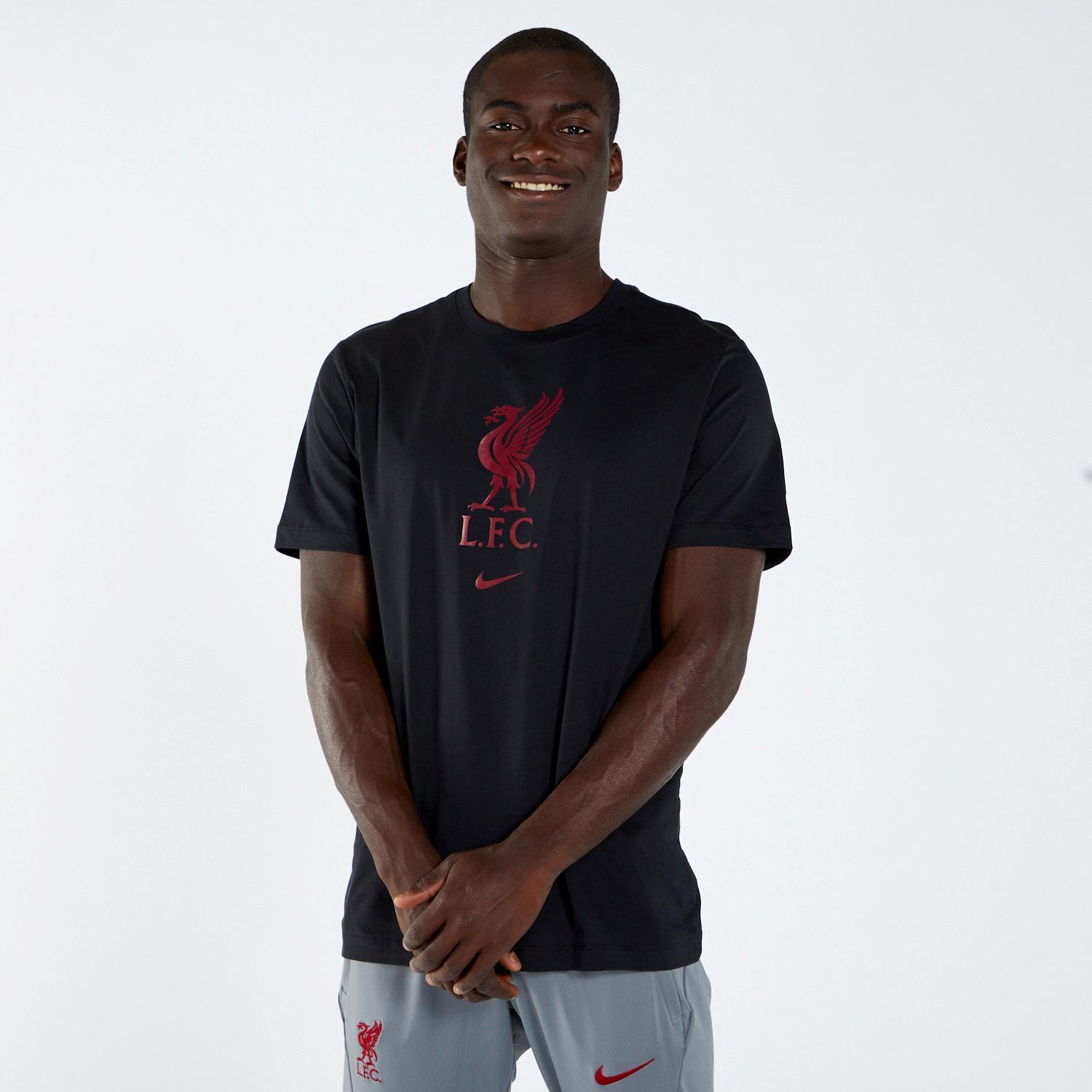 Liverpool - Negro - Camiseta Fútbol talla