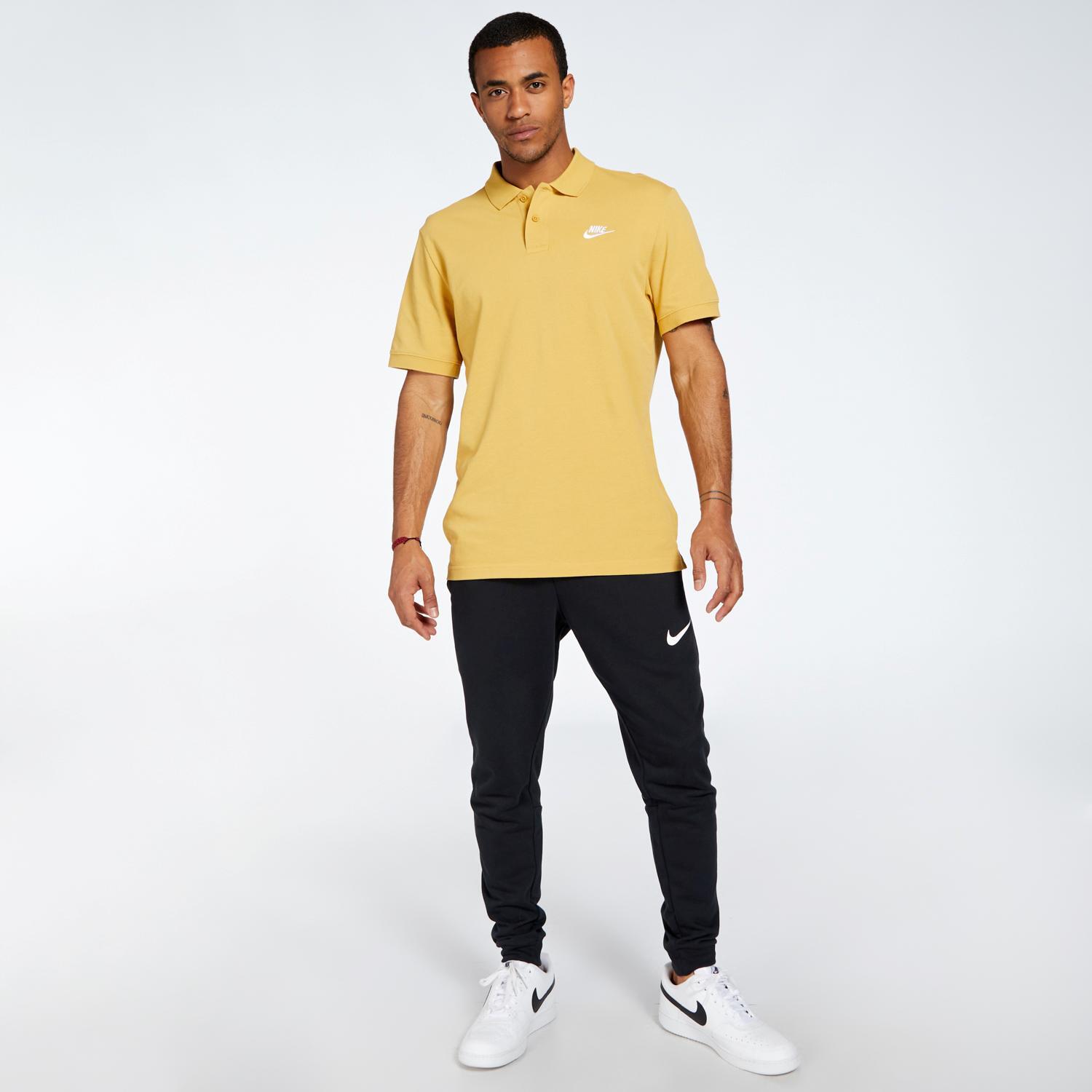 Nike Sportswear Mosterdgeel Polo voor heren