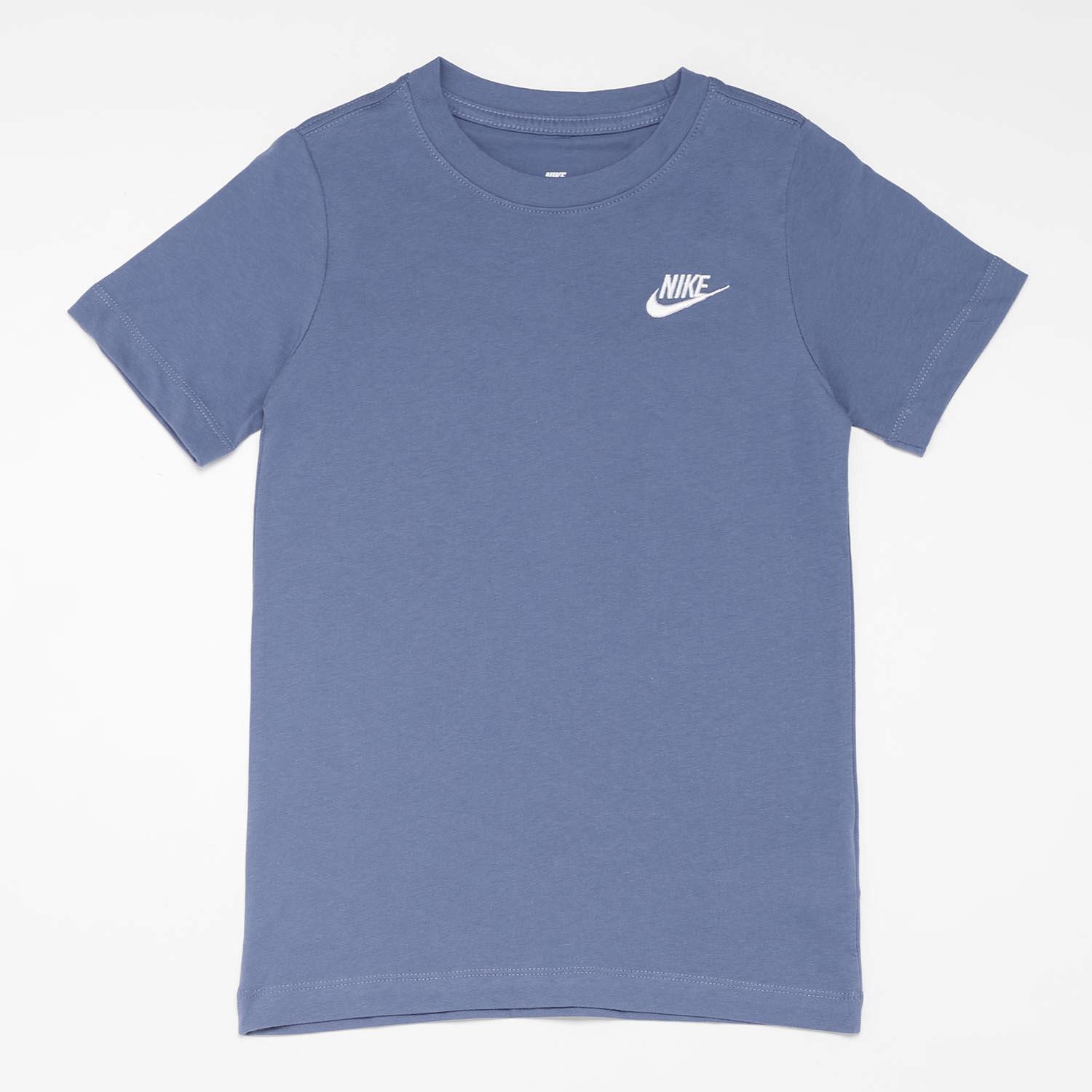Nike Sportswear Blauw T-shirt Jongens