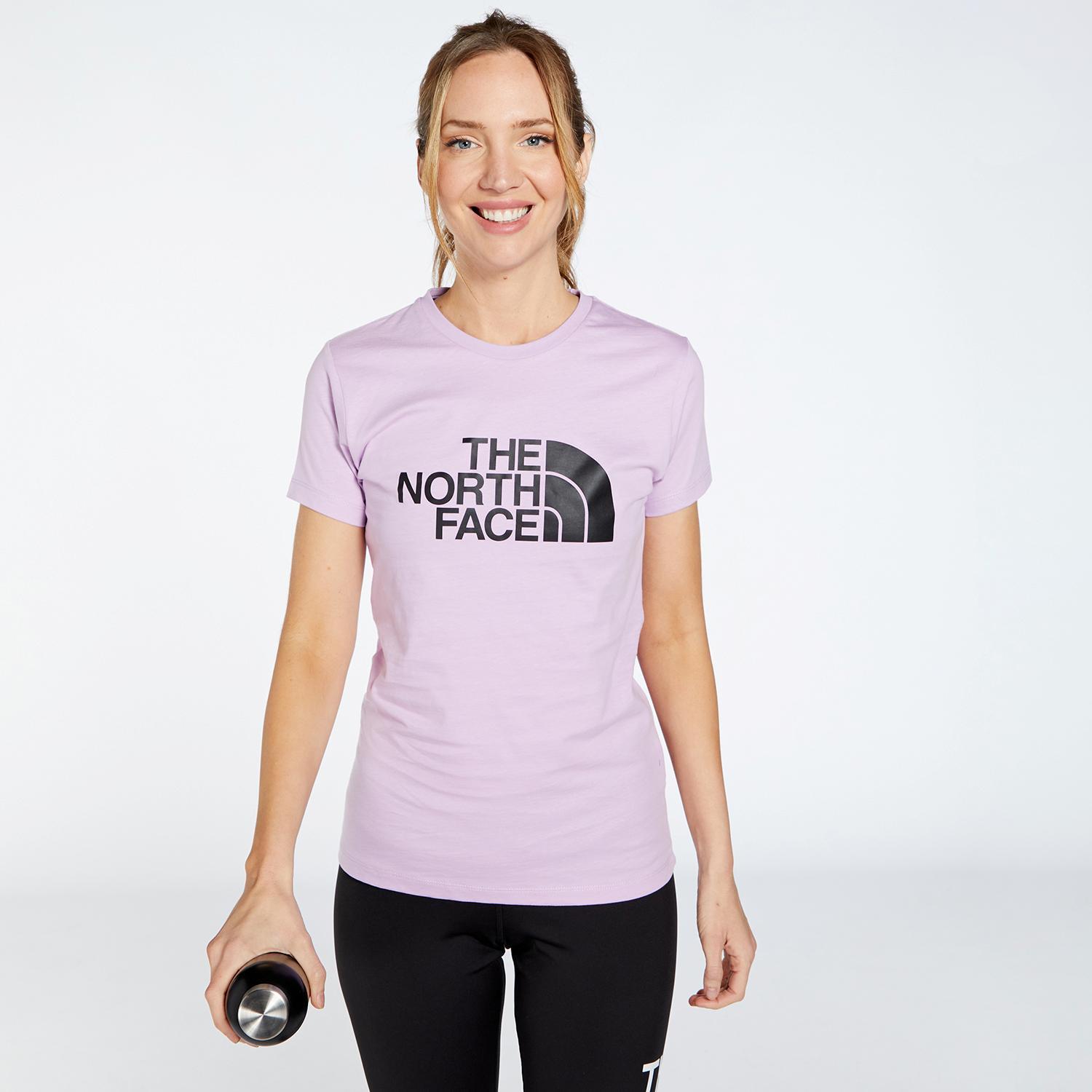 North Face The Easy Paars T-shirt Dames