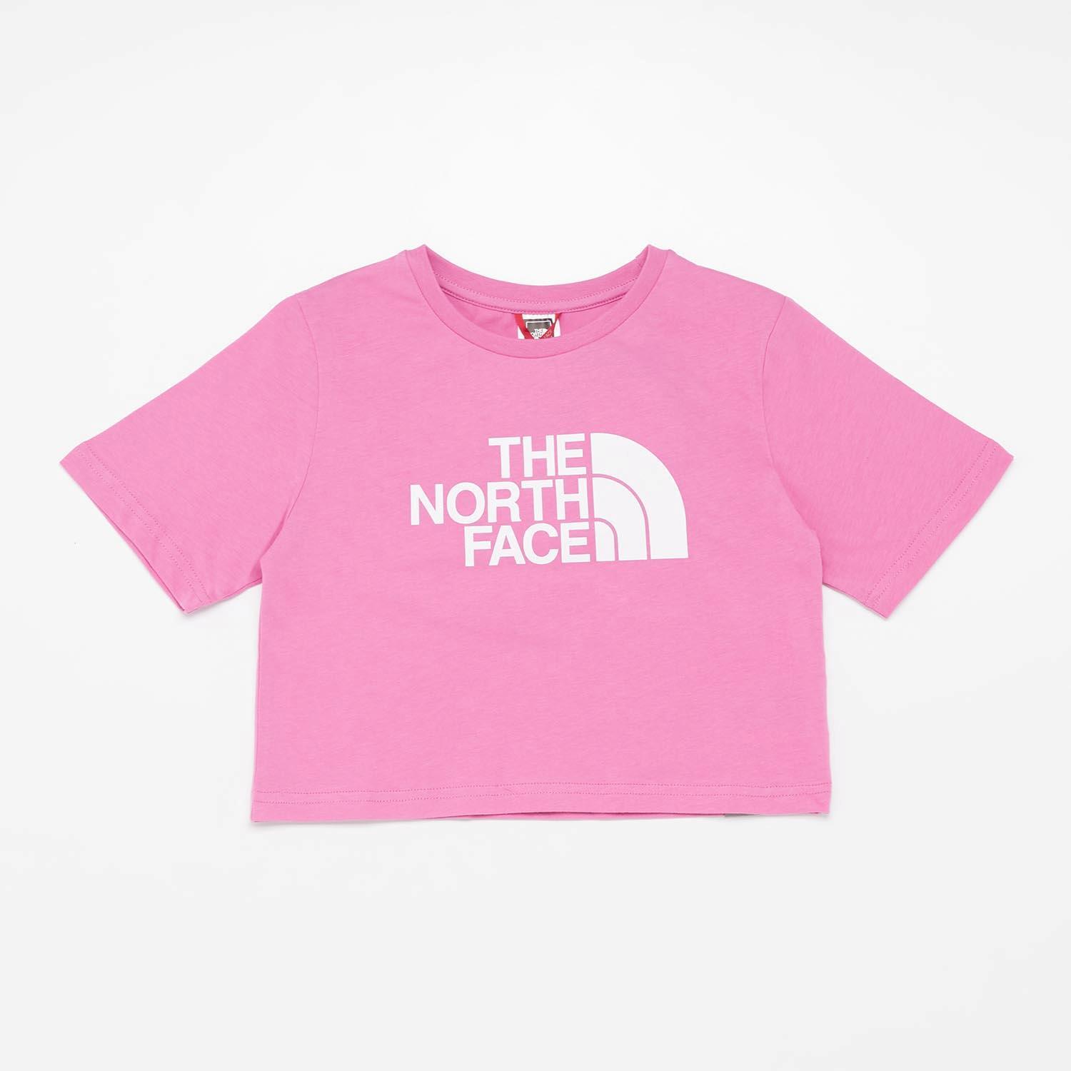The North Face Easy - Rosa - Camiseta Crop Niña talla 14