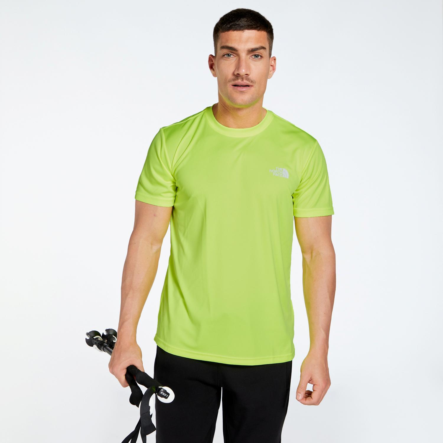 North Face The Reaxion Geel Outdoorshirt Heren