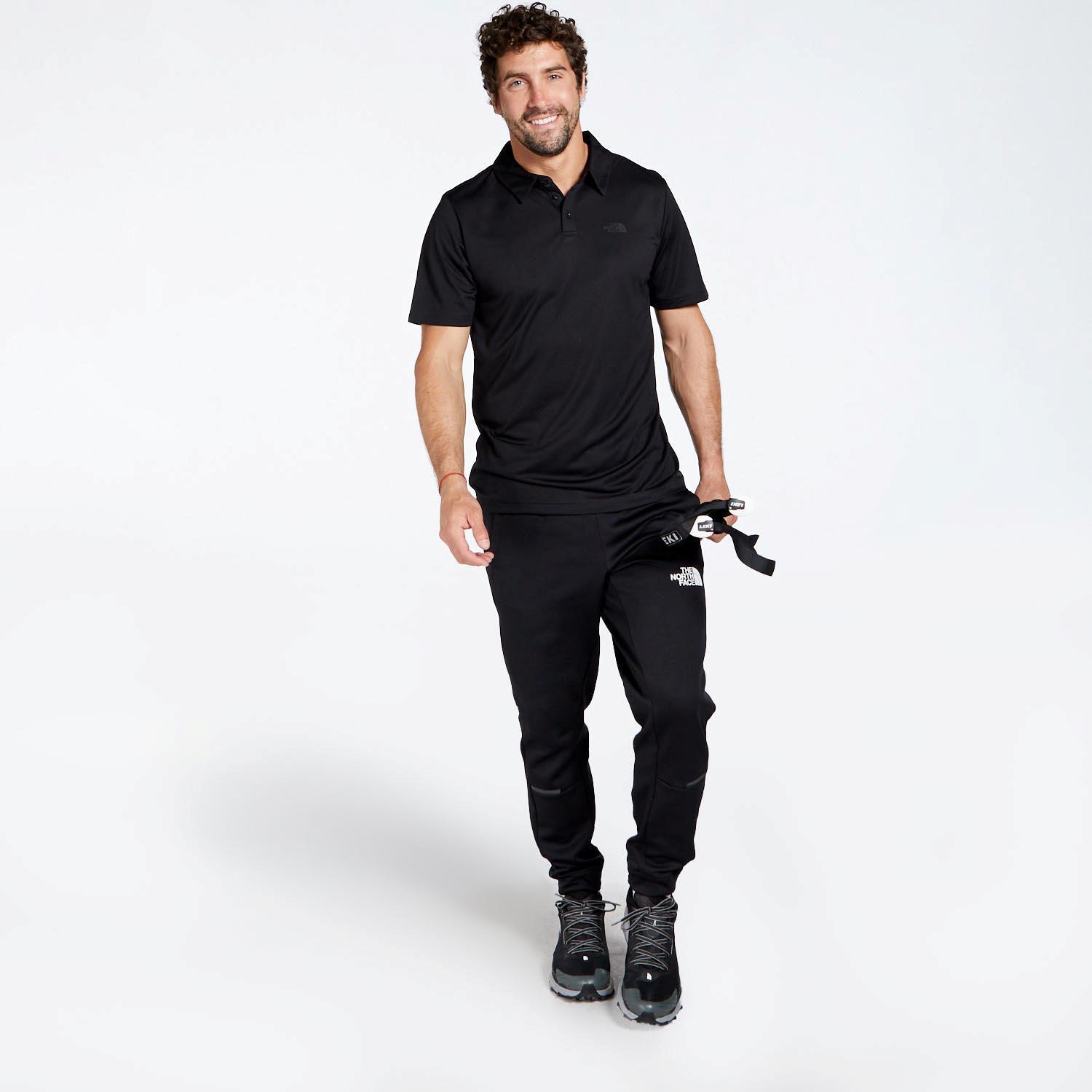 North Face The Tanken Zwart Outdoorpolo Heren