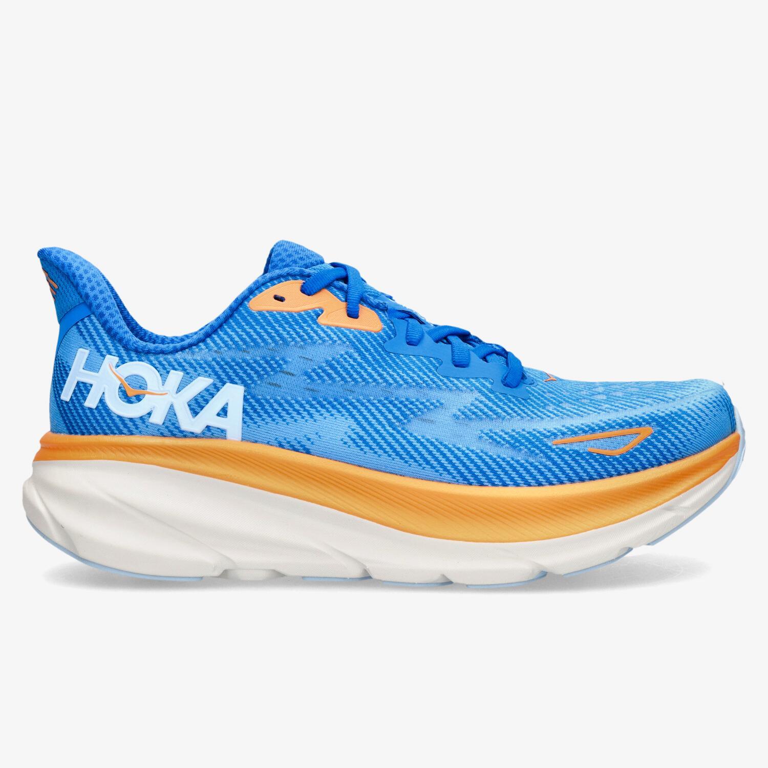 Hoka Clifton 9 - Azul - Zapatillas Running Hombre