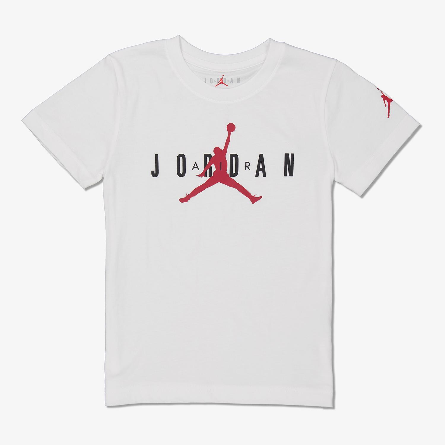 Nike Jordan Wit T-shirt Jongens