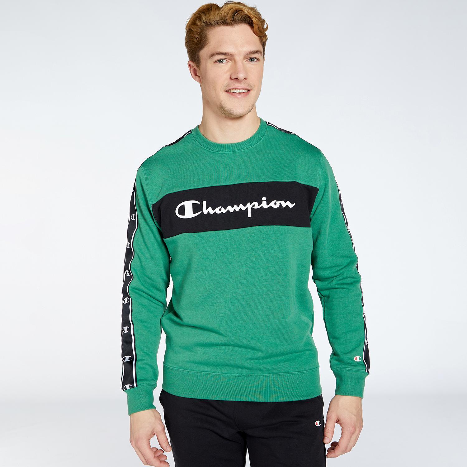 Champion Tape Groen Sweater voor heren
