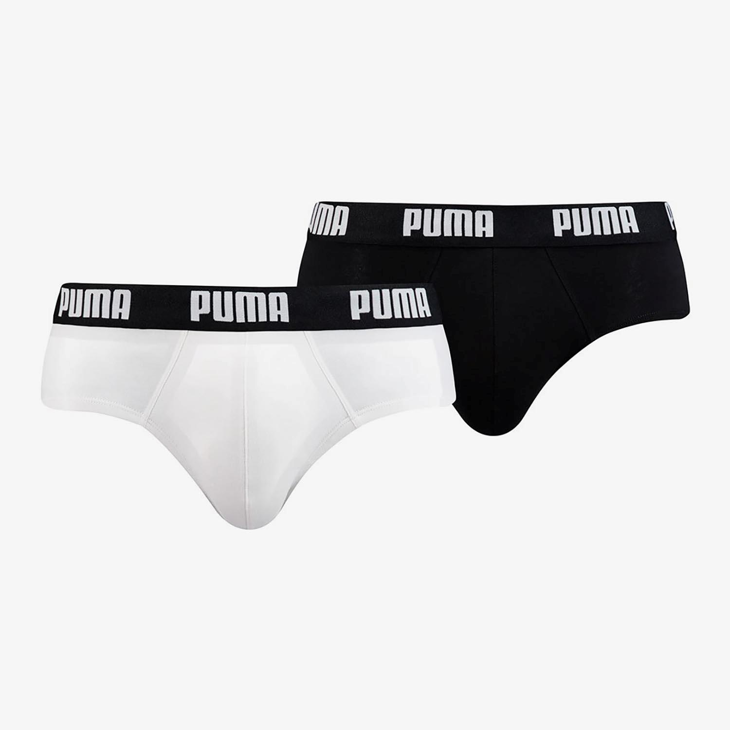 Calzoncillos Puma - Blanco - Calzoncillos Slip talla M