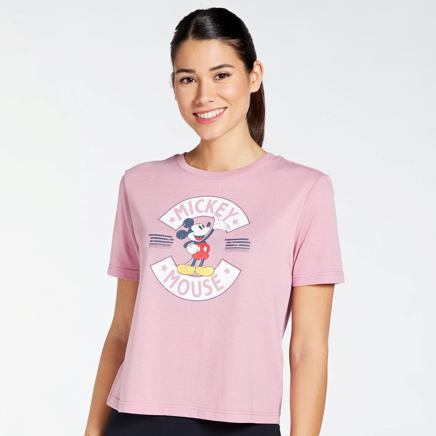 Disney T-shirt Mickey Roze T-shirt Dames