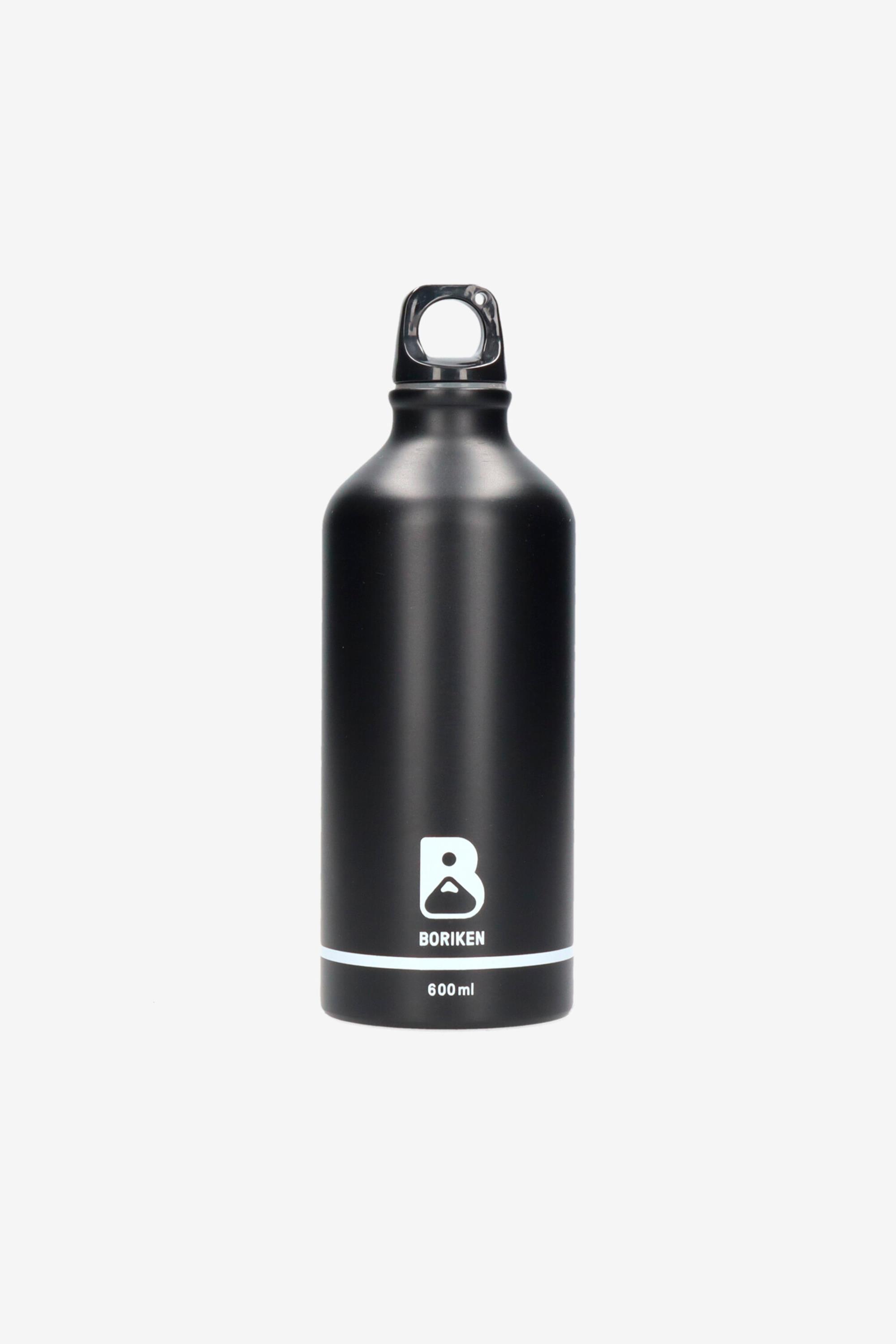 Botella Aluminio Boriken 0,6l - Negro - Botella Agua talla UNICA