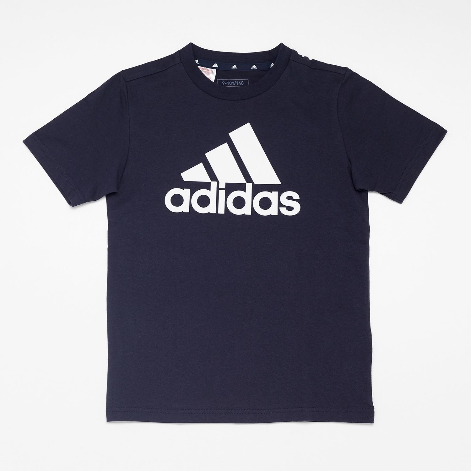 Adidas Big Logo Zwart T-shirt Jongens