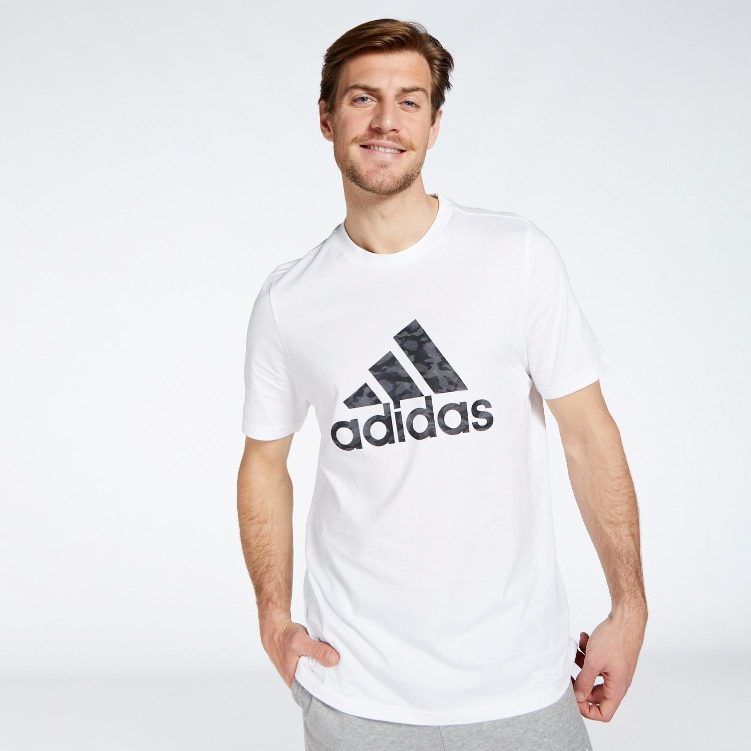 Adidas Graphics Wit T-shirt Heren